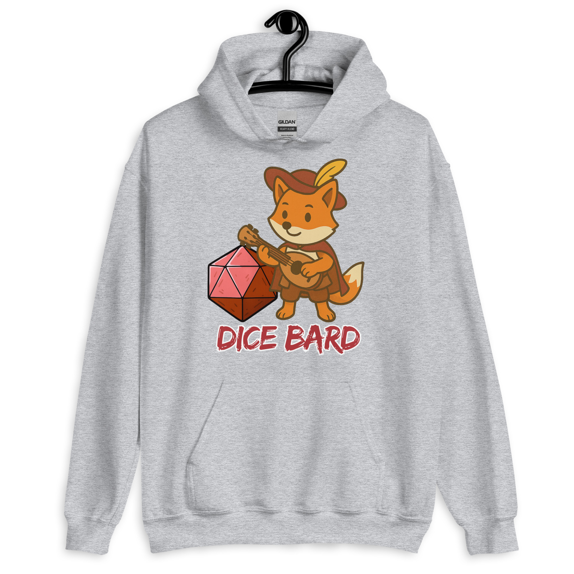 Dice Bard - DTF-Unisex-Kapuzenpullover – Bild 18