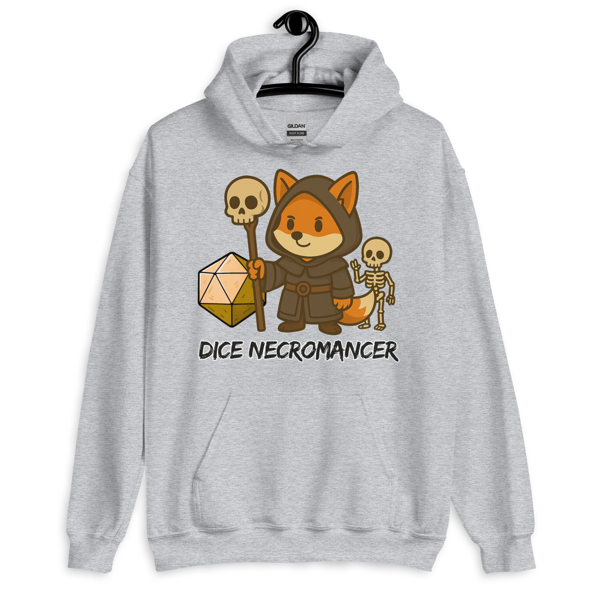 Dice Necromancer - DTF-Unisex-Kapuzenpullover – Bild 18