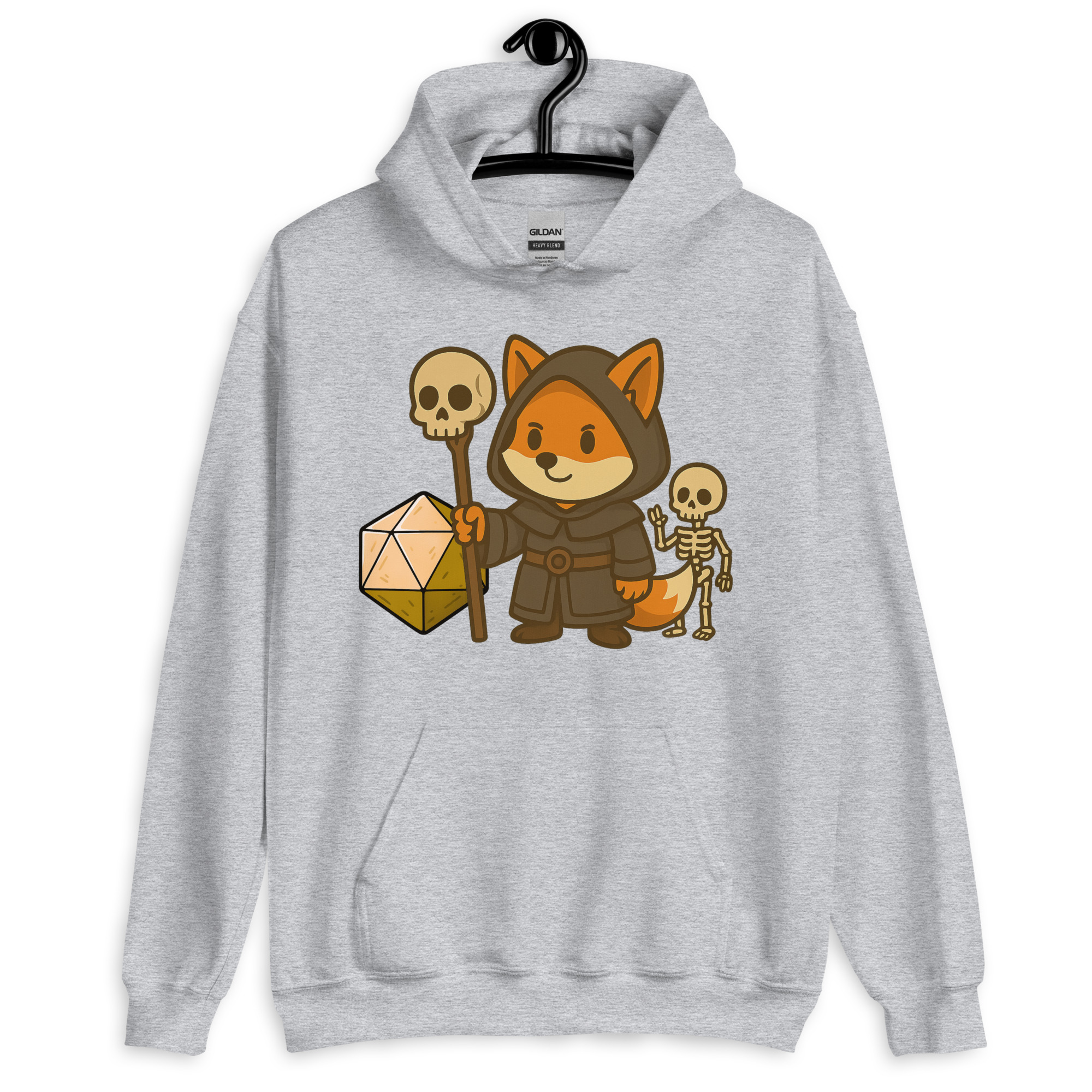 Dicefox Necromancer - DTF-Unisex-Kapuzenpullover – Bild 18