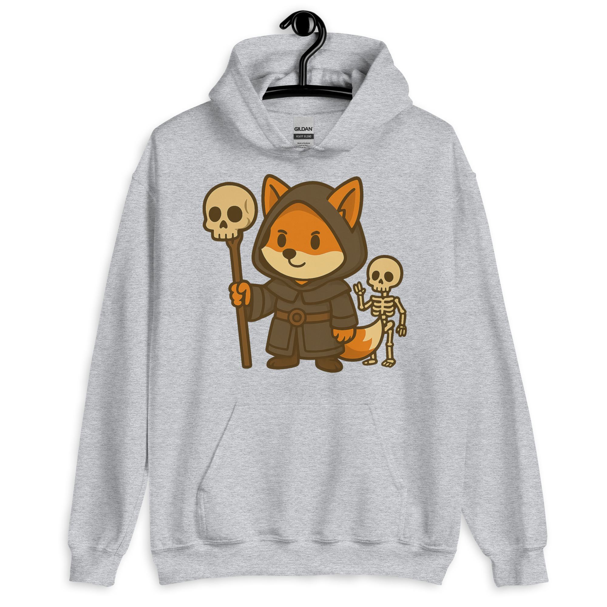 Fox Necromancer - DTF-Unisex-Kapuzenpullover – Bild 18