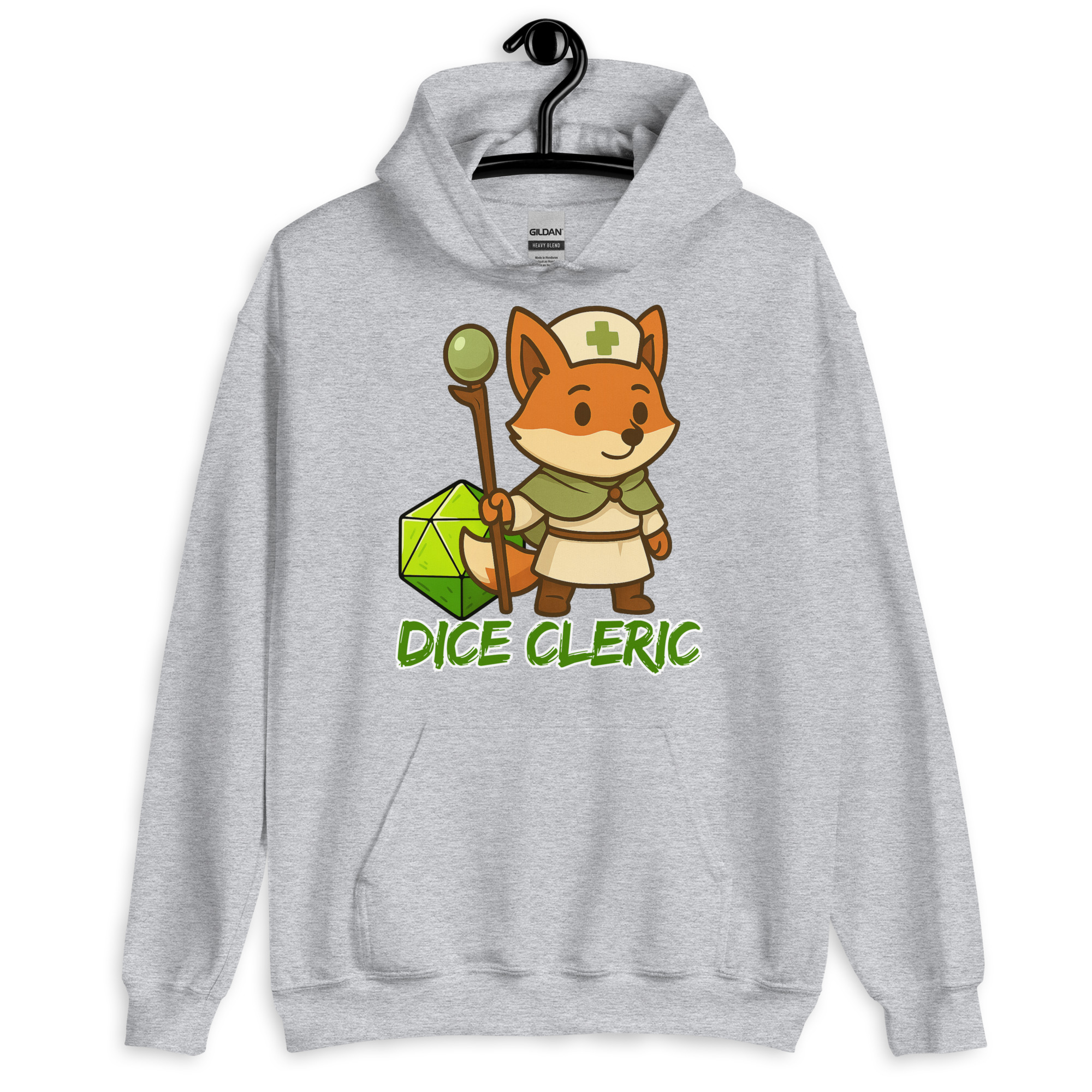 Dice Cleric - DTF-Unisex-Kapuzenpullover – Bild 18
