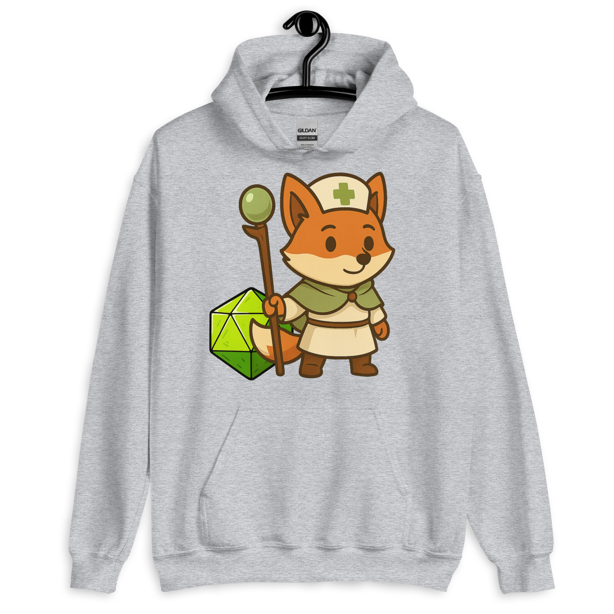 Dicefox Cleric - DTF-Unisex-Kapuzenpullover – Bild 18