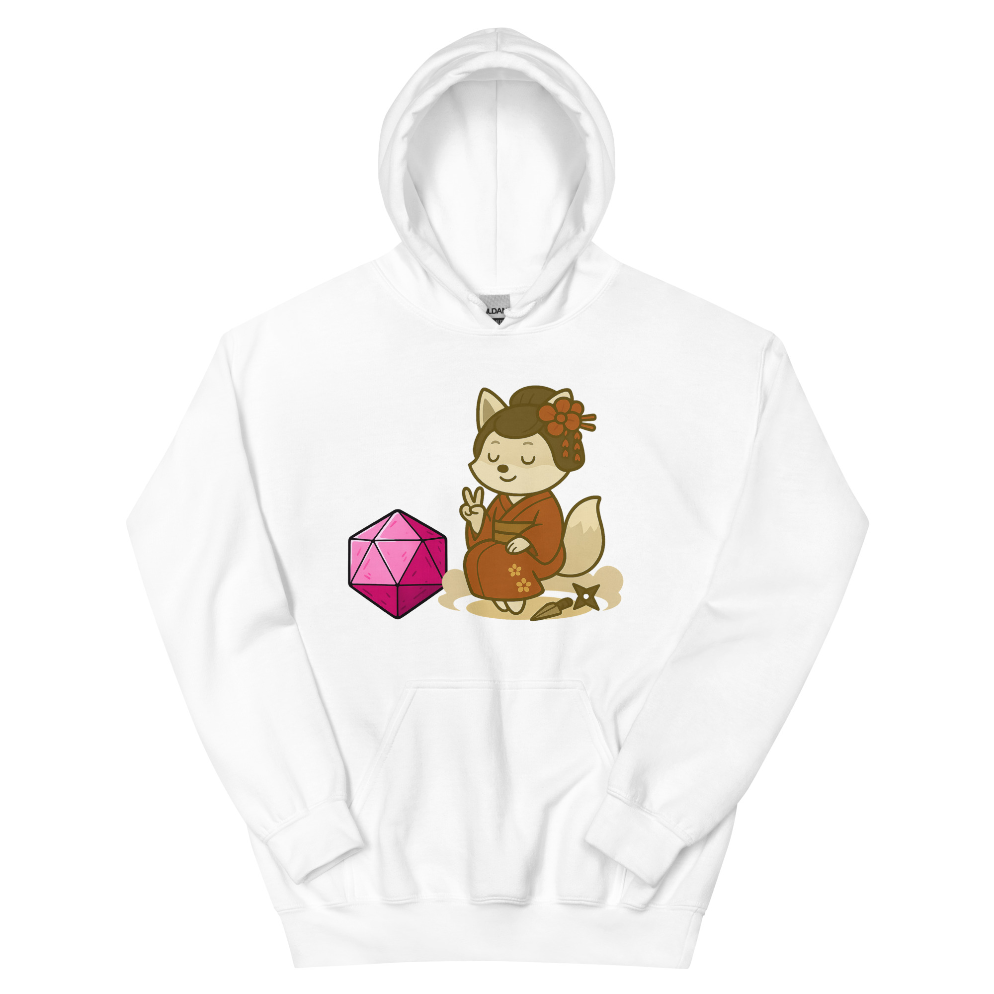 Dicefox Konoishi - DTF-Unisex-Kapuzenpullover – Bild 23