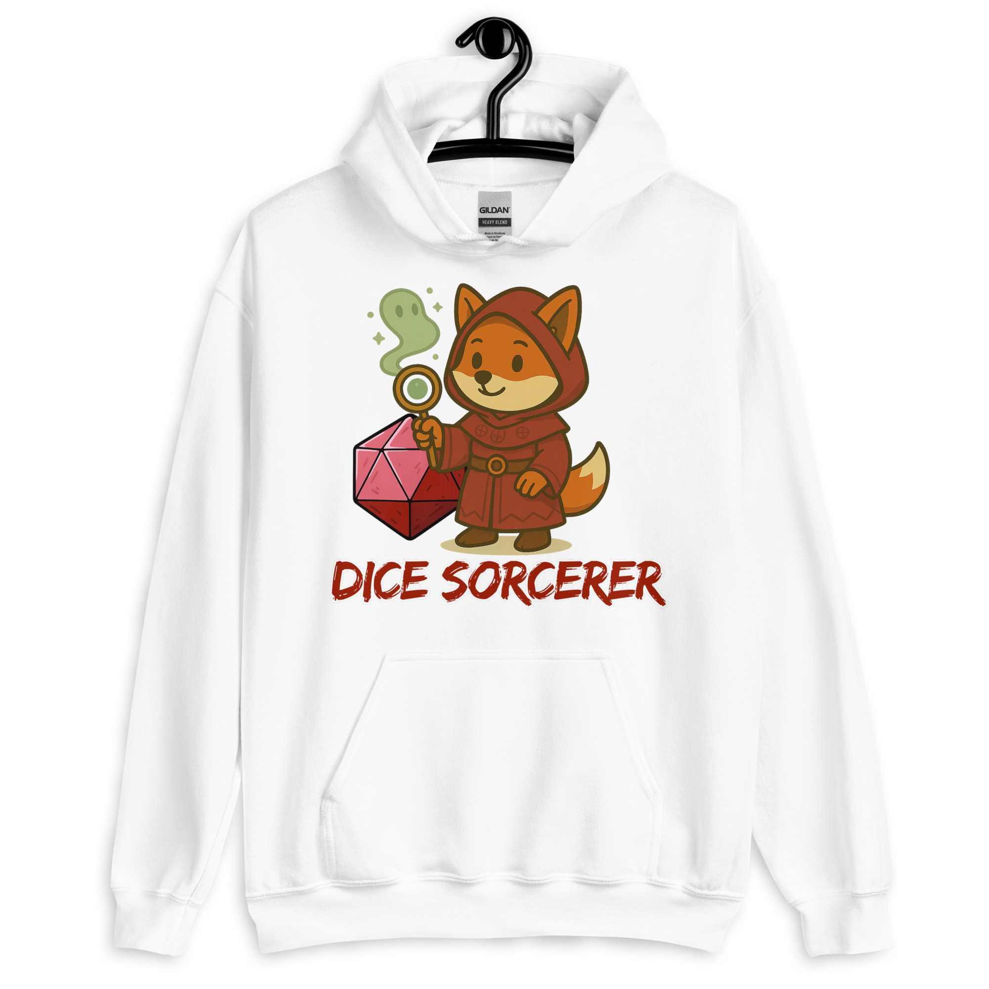 Dice Sorcerer - DTF-Unisex-Kapuzenpullover – Bild 23