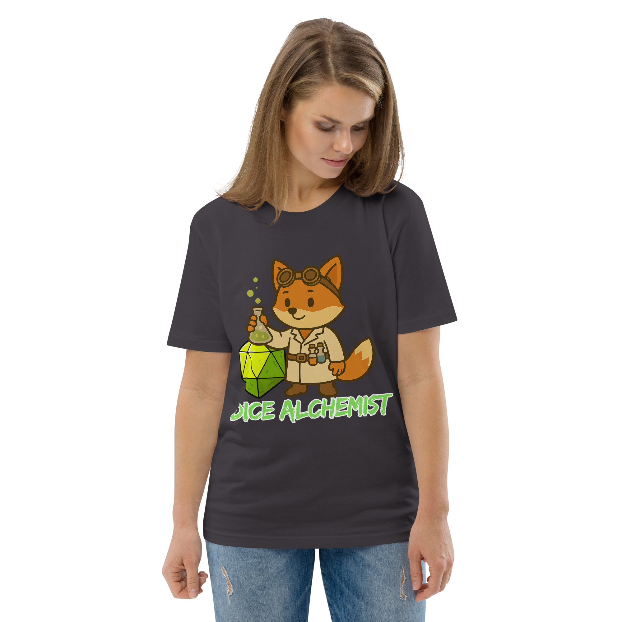 Dice Alchemist - DTF-Unisex-Bio-Baumwoll-T-Shirt – Bild 35