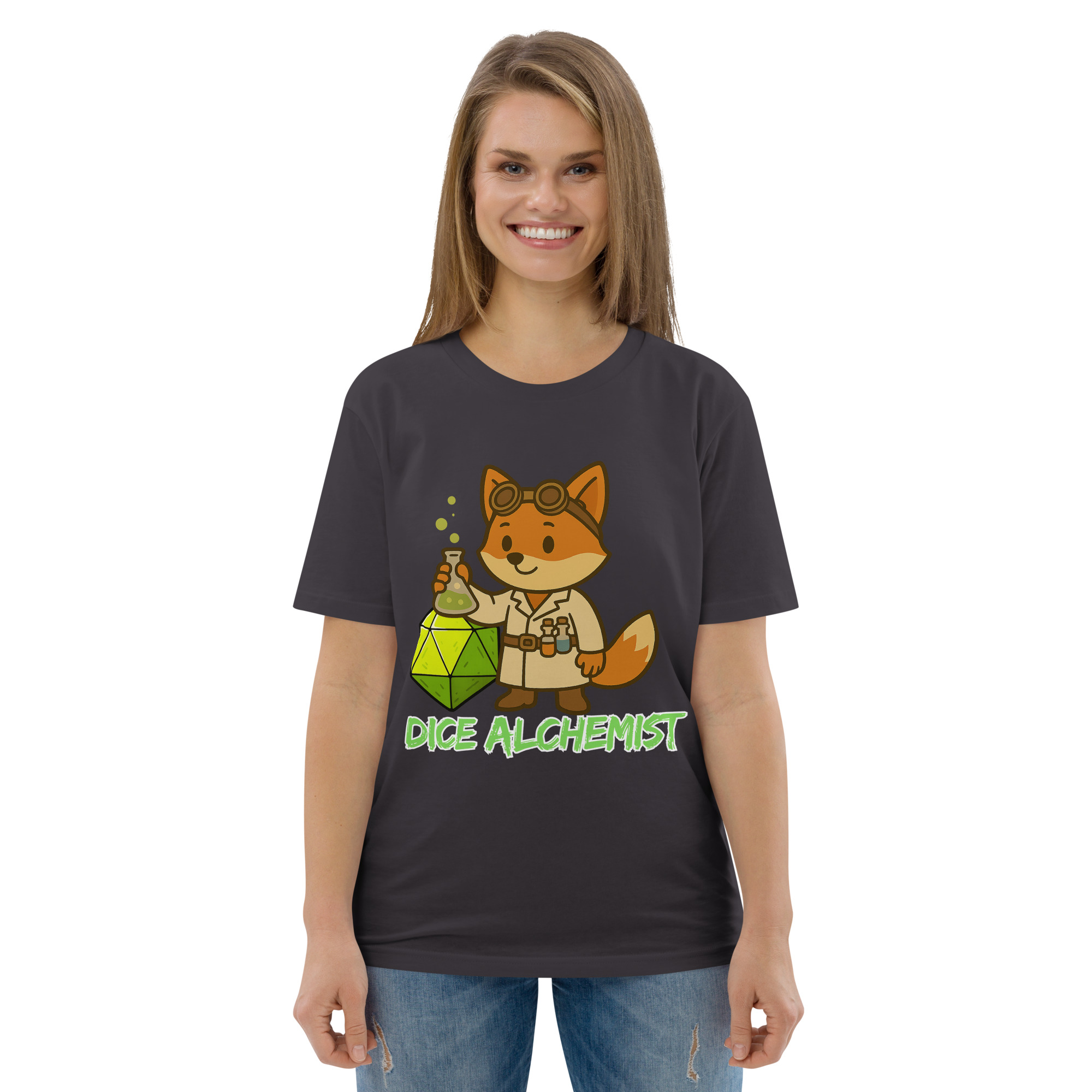 Dice Alchemist - DTF-Unisex-Bio-Baumwoll-T-Shirt – Bild 34
