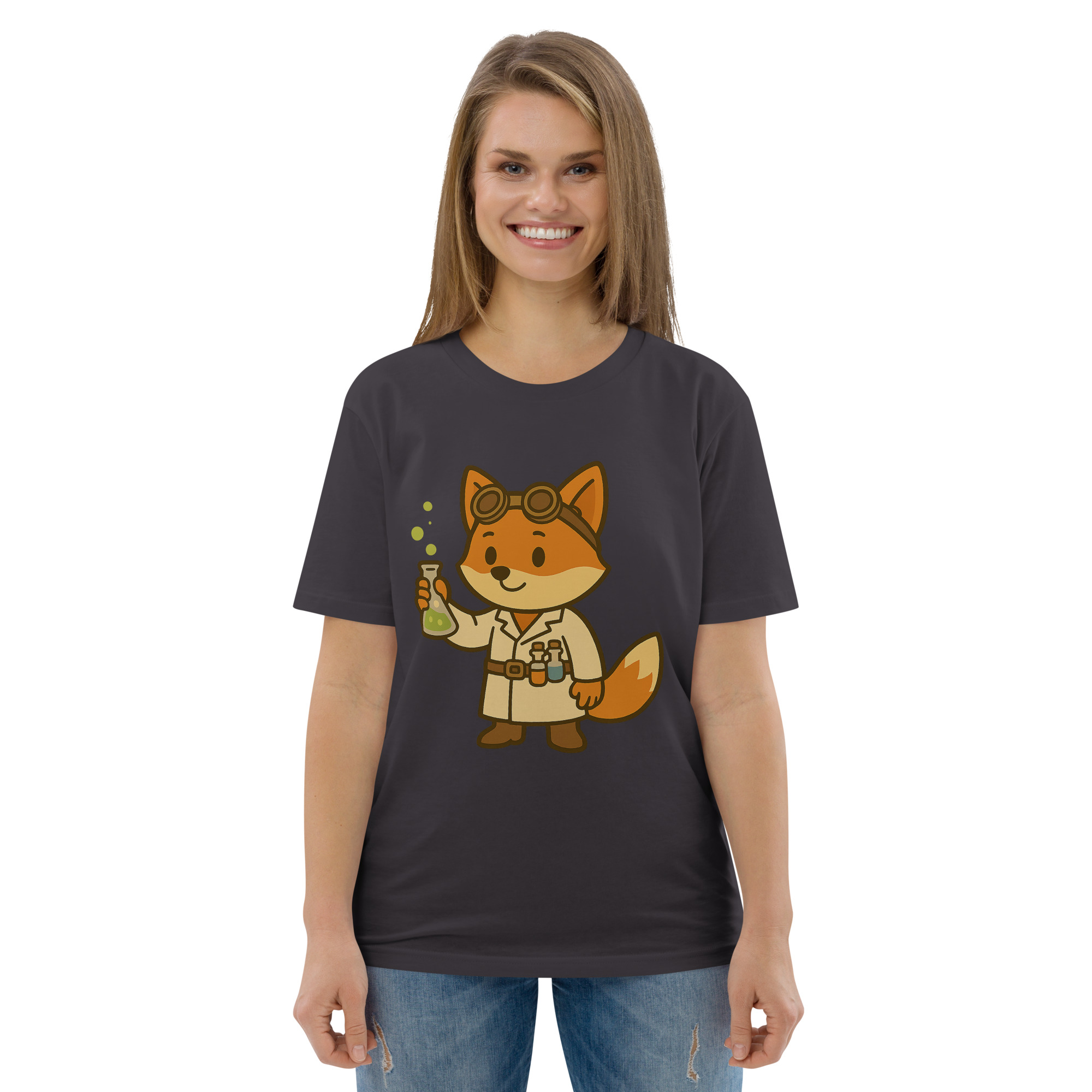 Fox Alchemist - DTF-Unisex-Bio-Baumwoll-T-Shirt – Bild 34