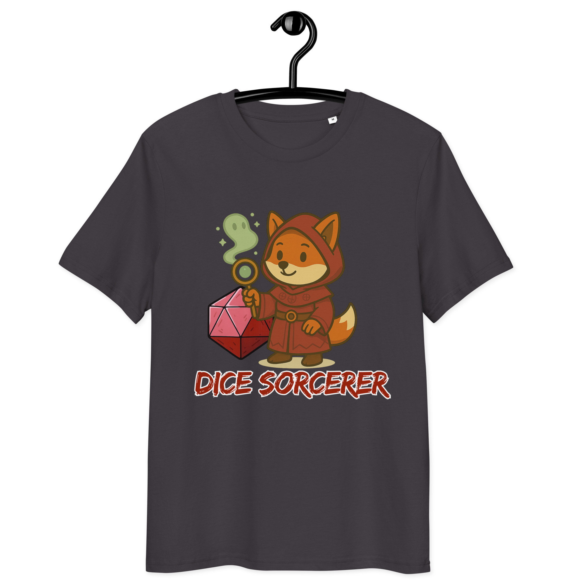 Dice Sorcerer - DTF-Unisex-Bio-Baumwoll-T-Shirt – Bild 9