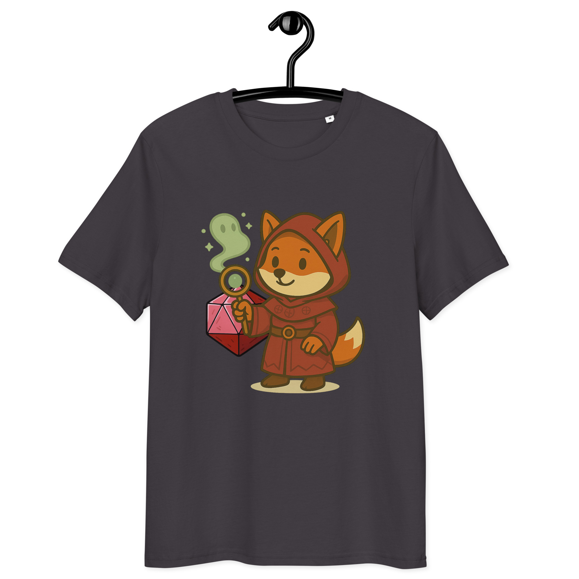 Dicefox Sorcerer - DTF-Unisex-Bio-Baumwoll-T-Shirt – Bild 9
