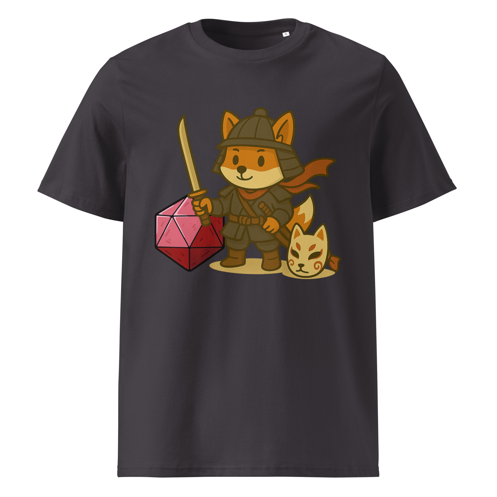 Dicefox Samurai - DTF-Crop-Hoodie – Bild 17