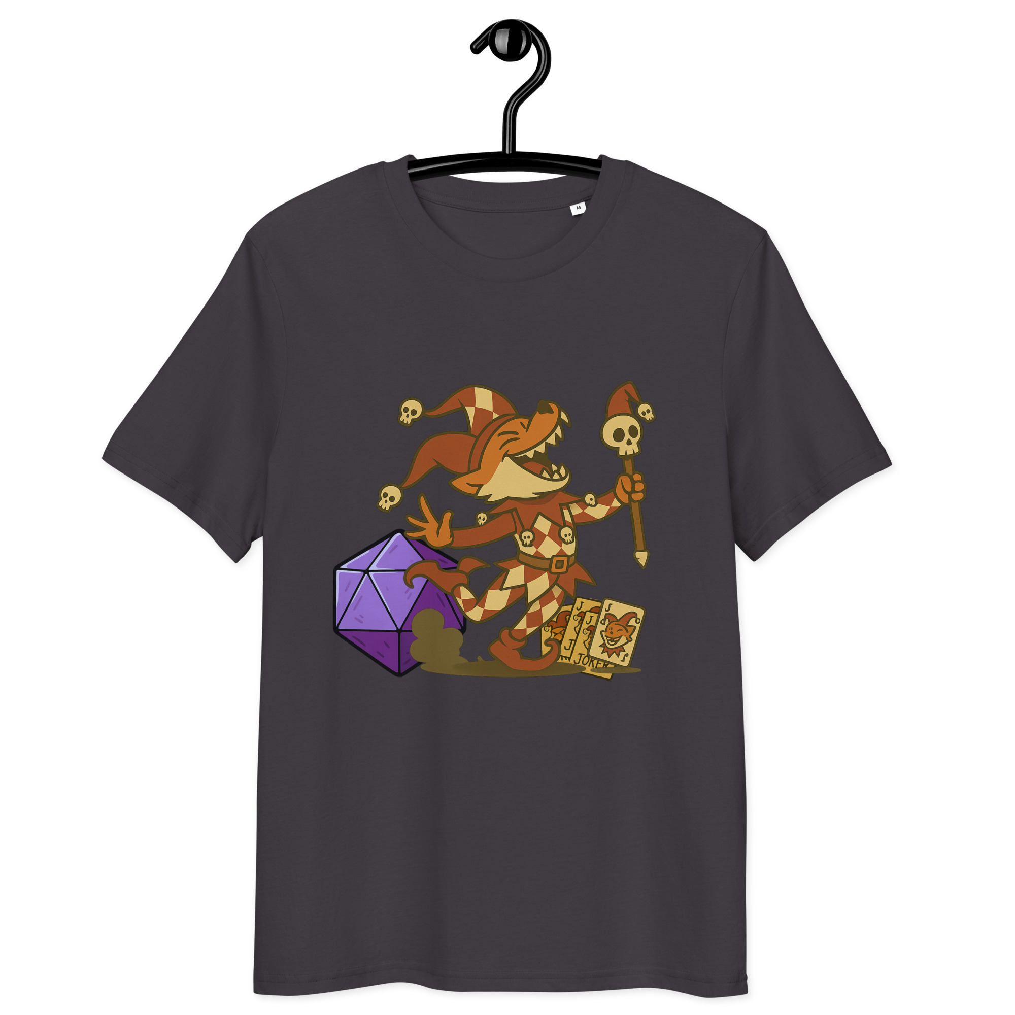 Dicefox Trickser - DTF-Unisex-Bio-Baumwoll-T-Shirt – Bild 10