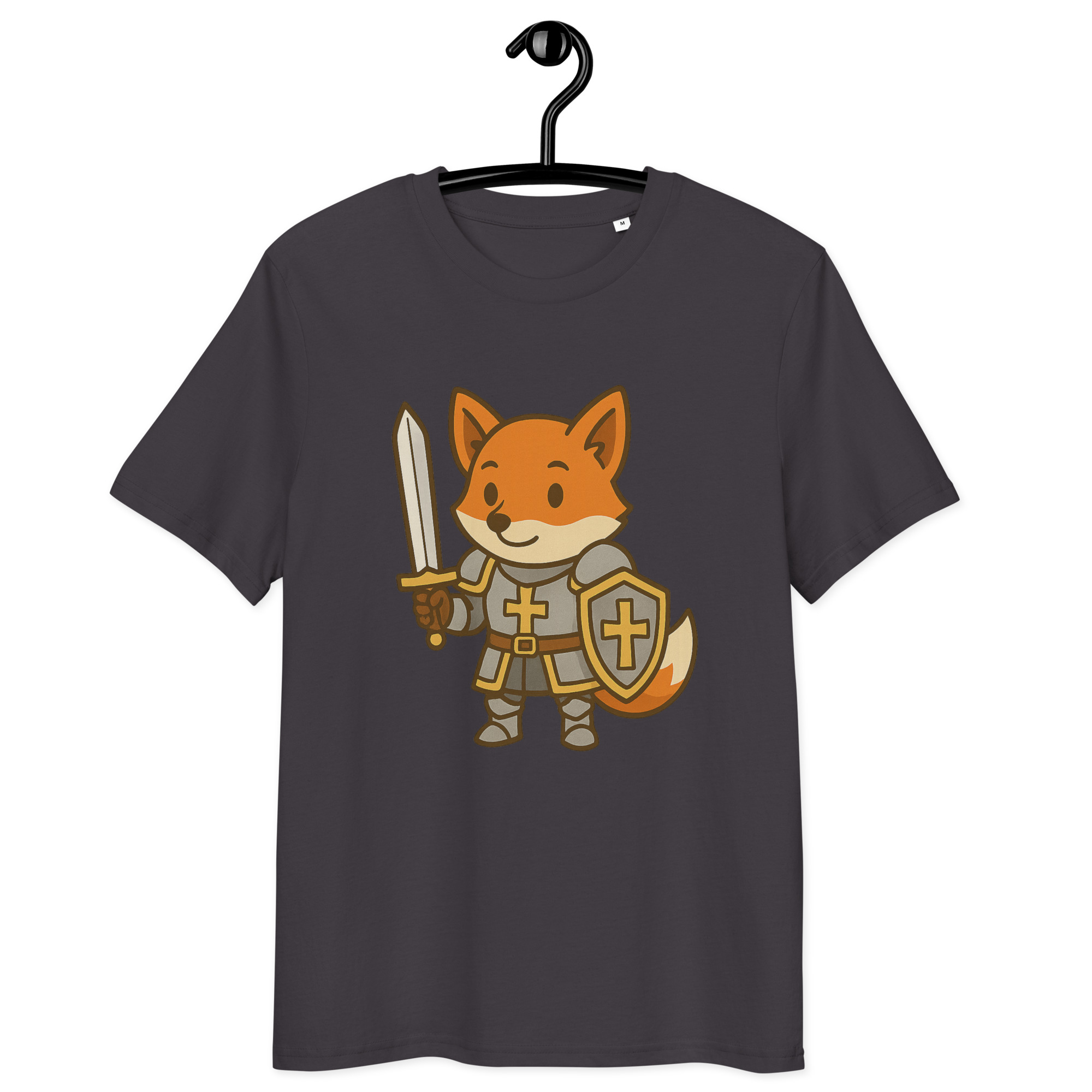 Fox Paladin - DTF-Unisex-Bio-Baumwoll-T-Shirt – Bild 10