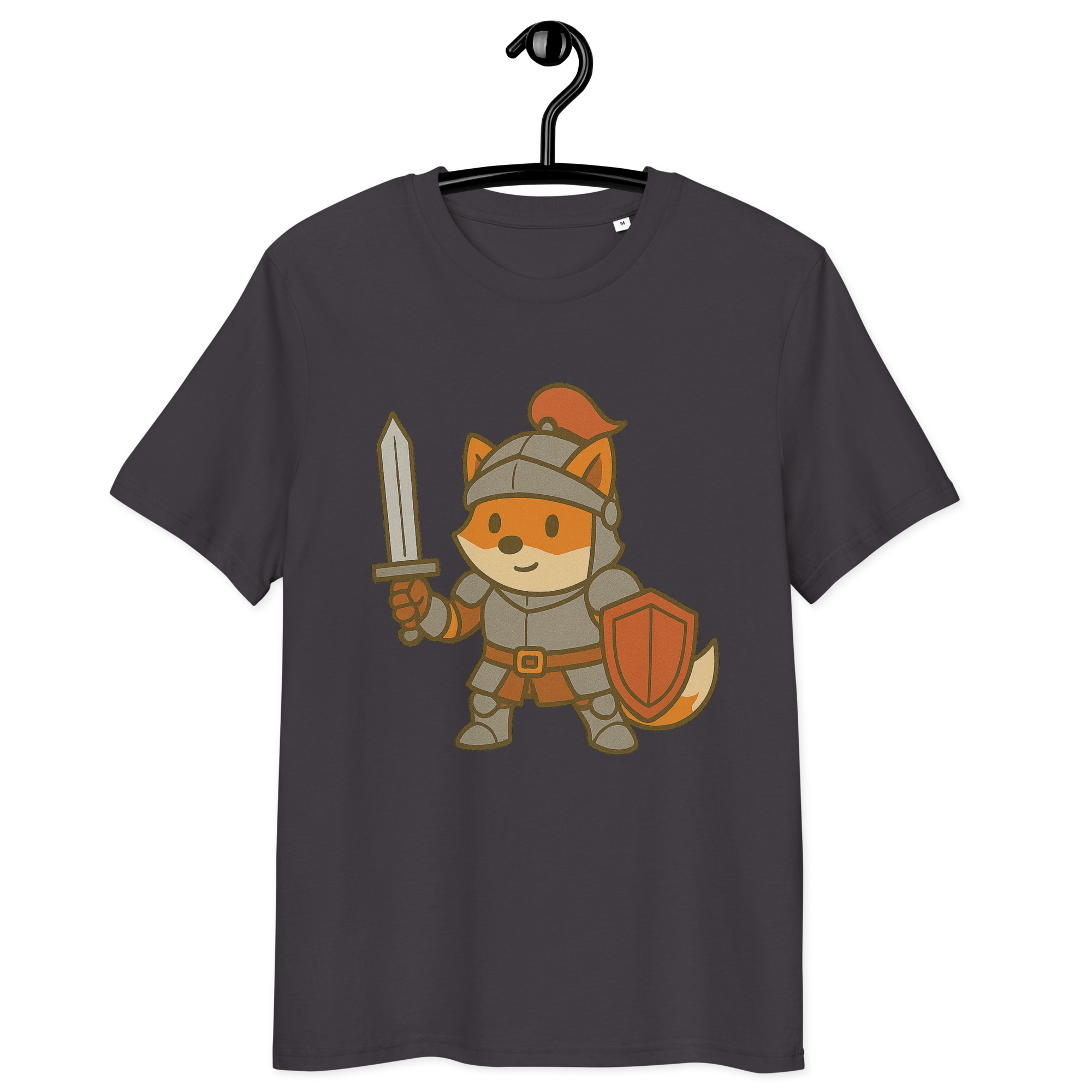 Fox Knight - DTF-Unisex-Bio-Baumwoll-T-Shirt – Bild 10