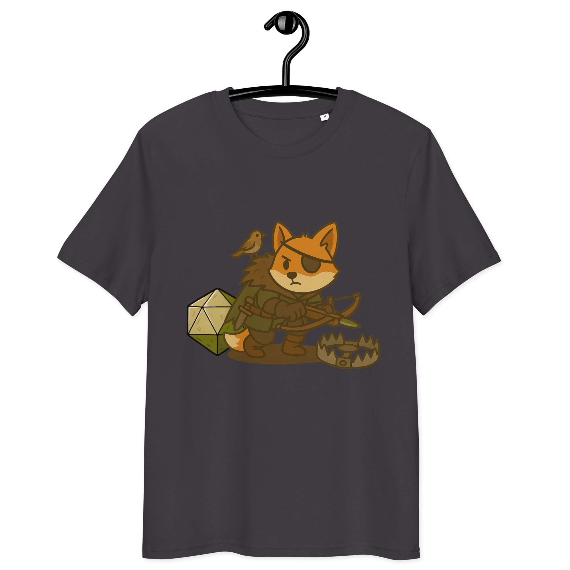Dicefox Hunter - DTF-Unisex-Bio-Baumwoll-T-Shirt – Bild 10