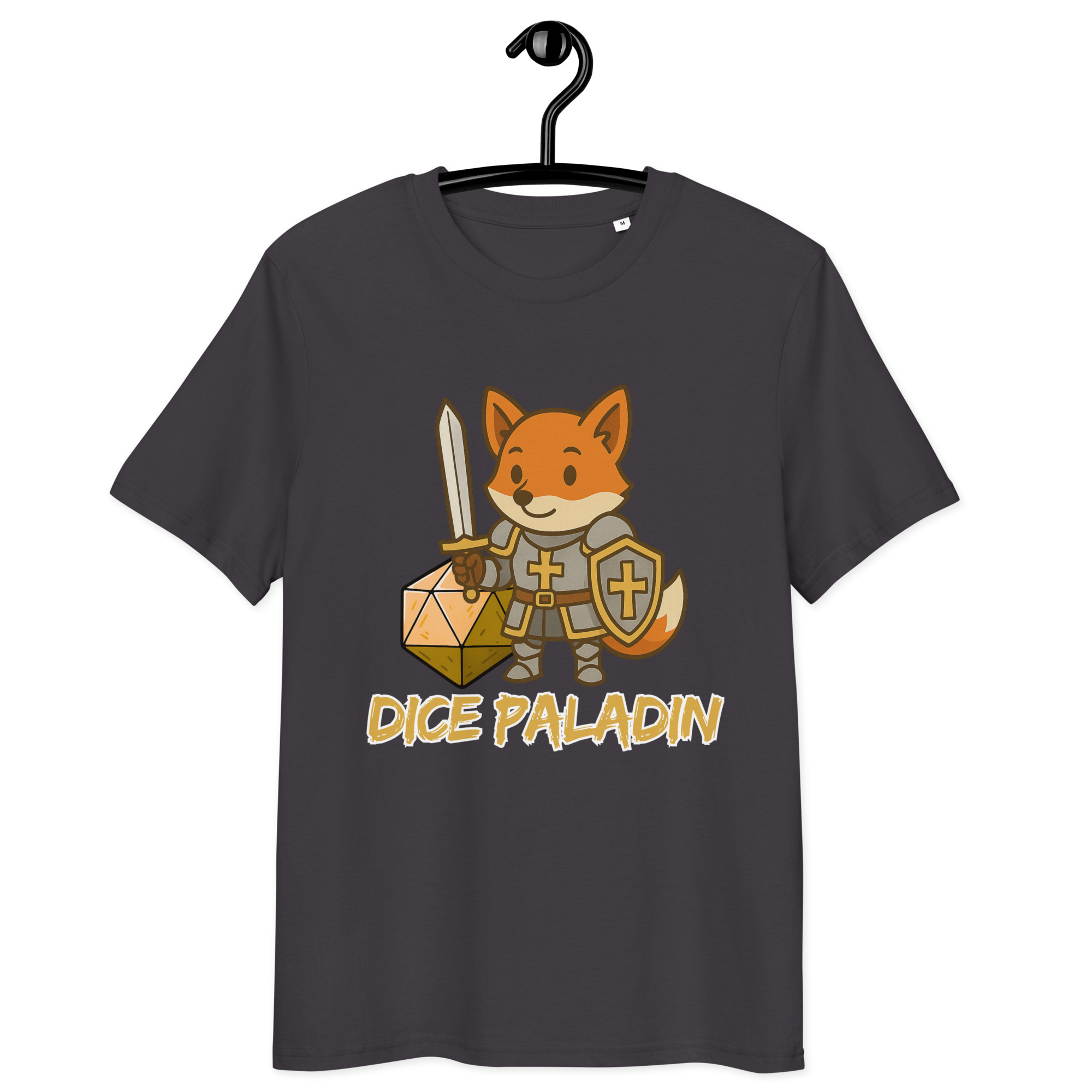 Dice Paladin - DTF-Unisex-Bio-Baumwoll-T-Shirt – Bild 10