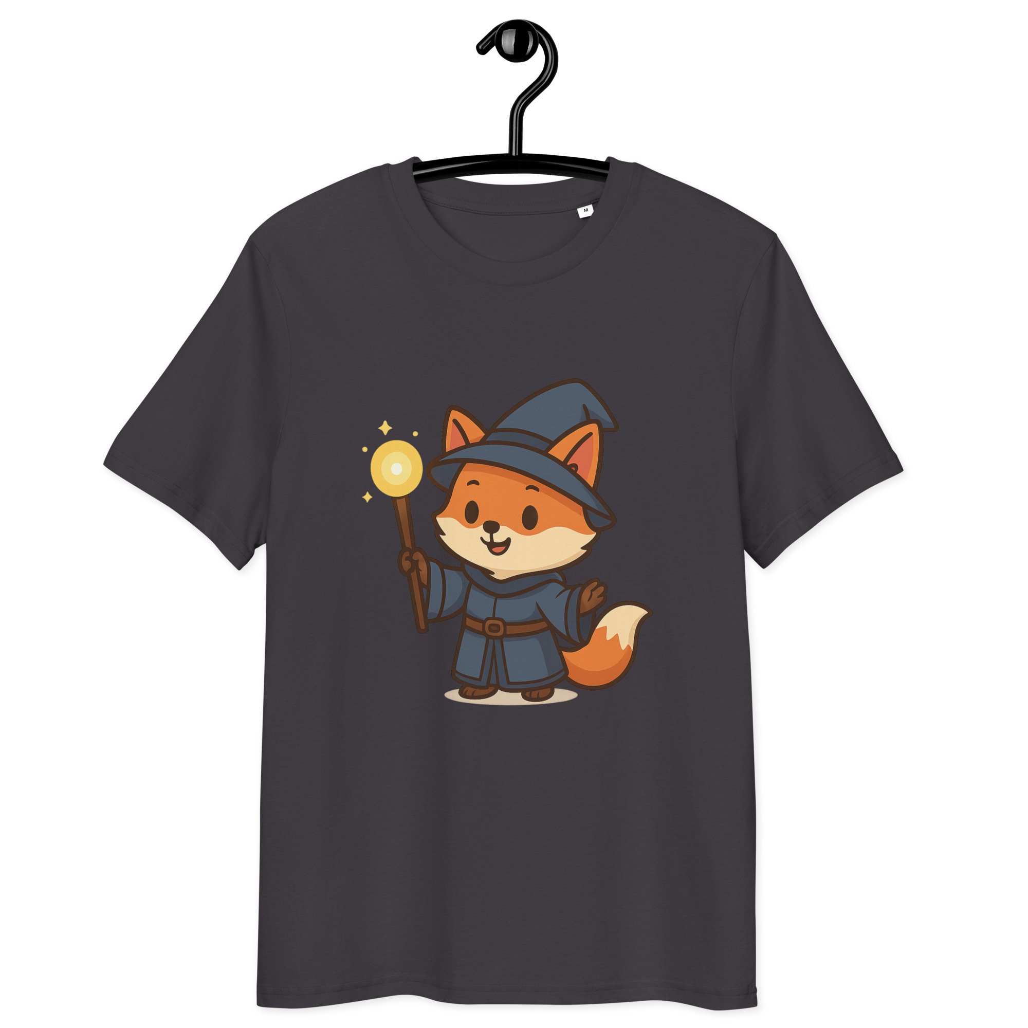 Fox Wizard - DTF-Unisex-Bio-Baumwoll-T-Shirt – Bild 9