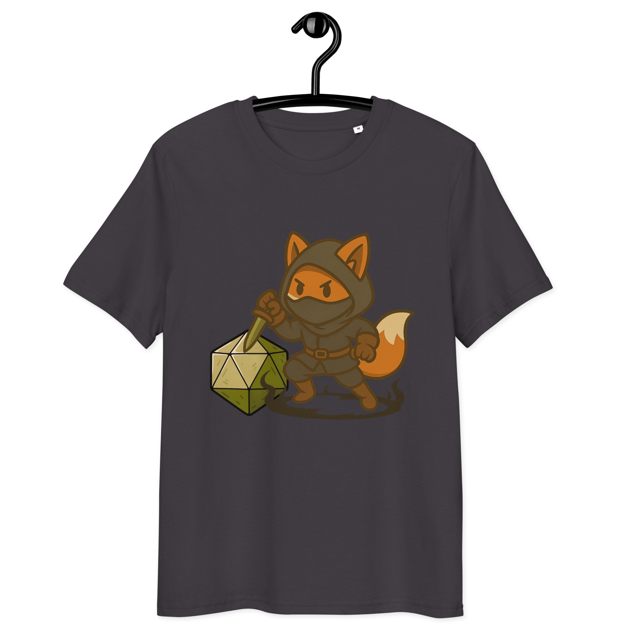 Dicefox Assassin - DTF-Unisex-Bio-Baumwoll-T-Shirt – Bild 10