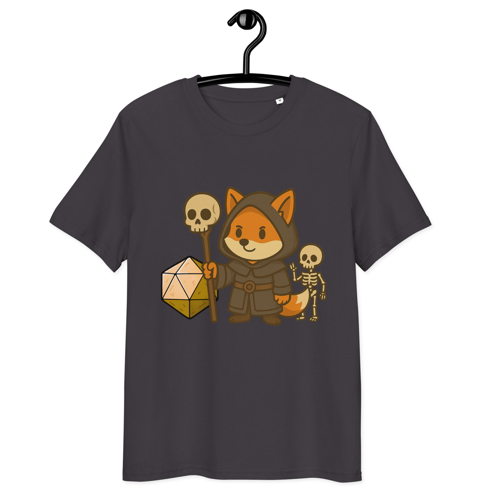 Dicefox Necromancer - DTF-Unisex-Bio-Baumwoll-T-Shirt – Bild 9