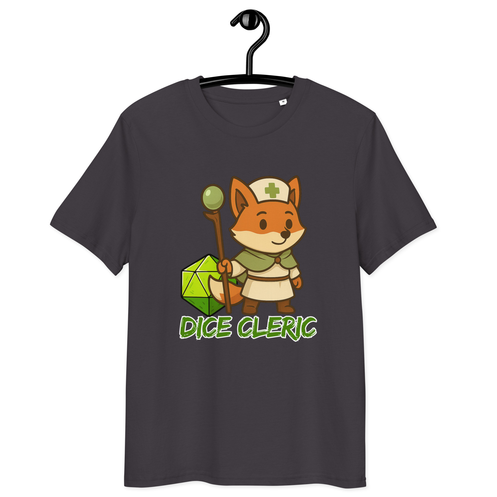 Dice Cleric - DTF-Unisex-Bio-Baumwoll-T-Shirt – Bild 10