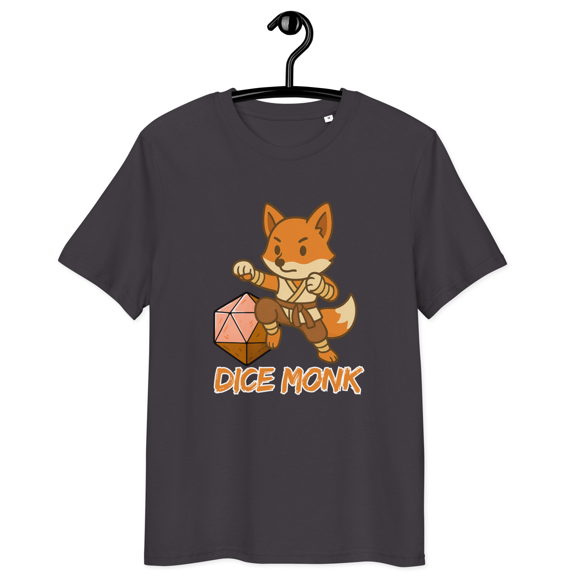Dice Monk - DTF-Unisex-Bio-Baumwoll-T-Shirt – Bild 9