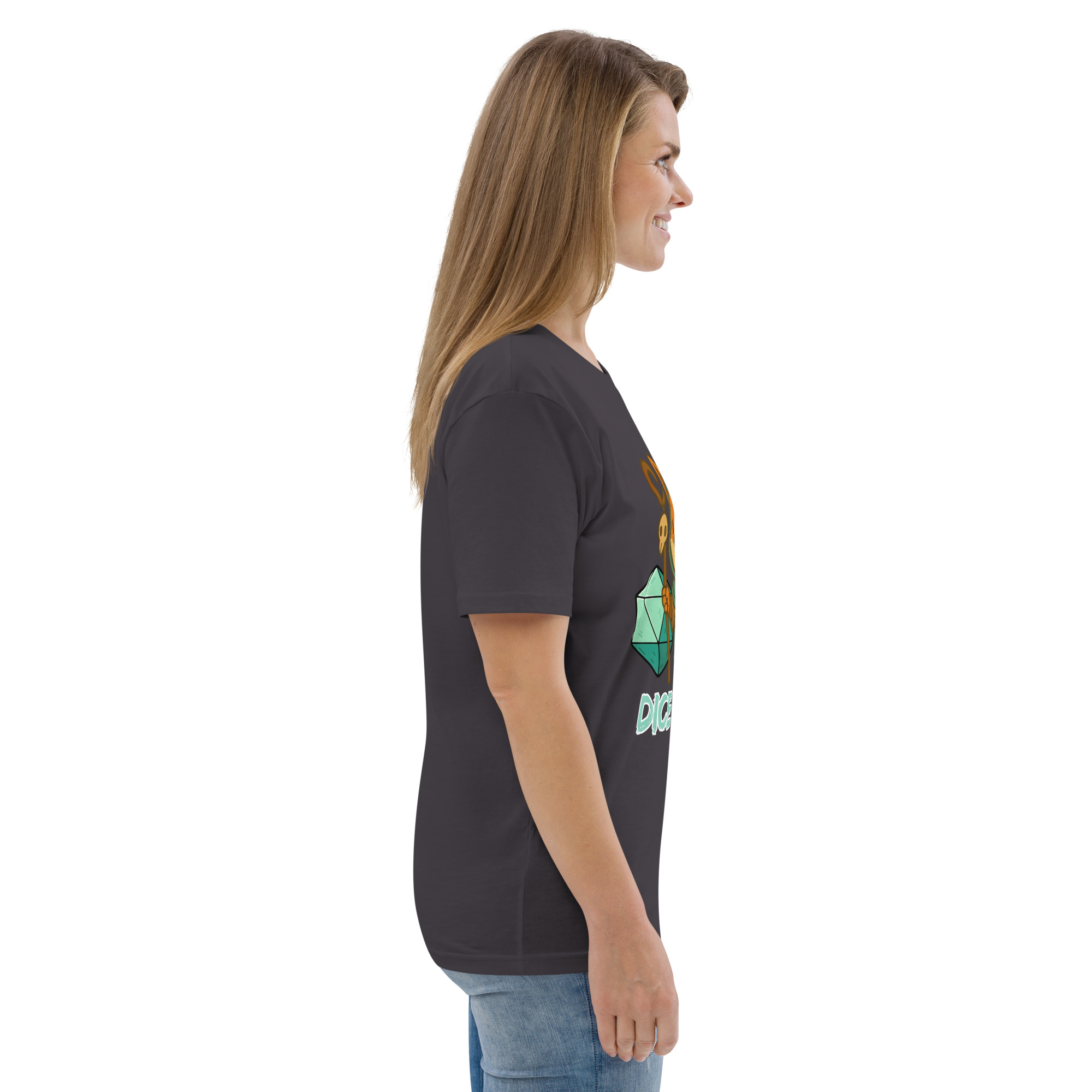 Dice Shaman - DTF-Unisex-Bio-Baumwoll-T-Shirt – Bild 40