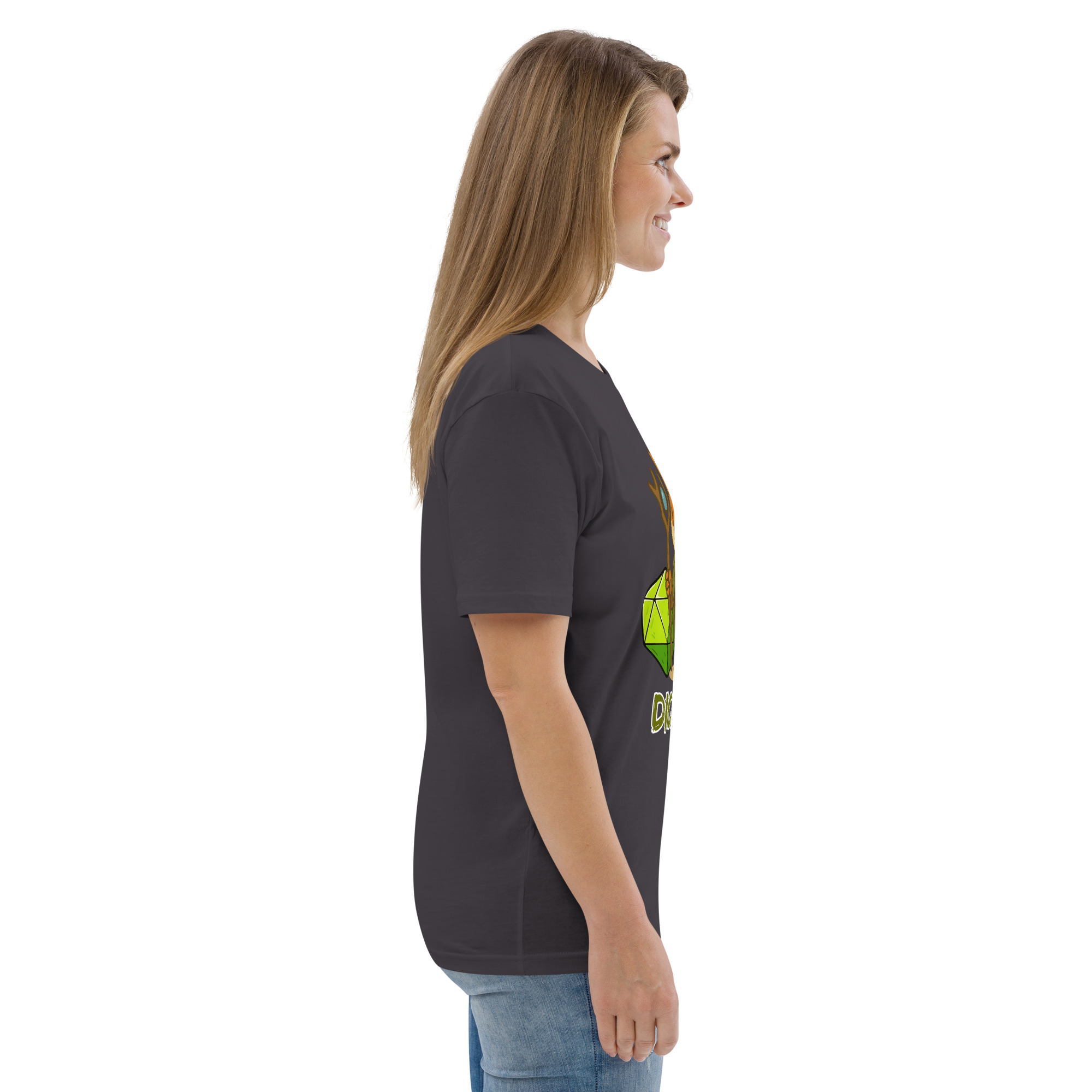 Dice Druid - DTF-Unisex-Bio-Baumwoll-T-Shirt – Bild 40