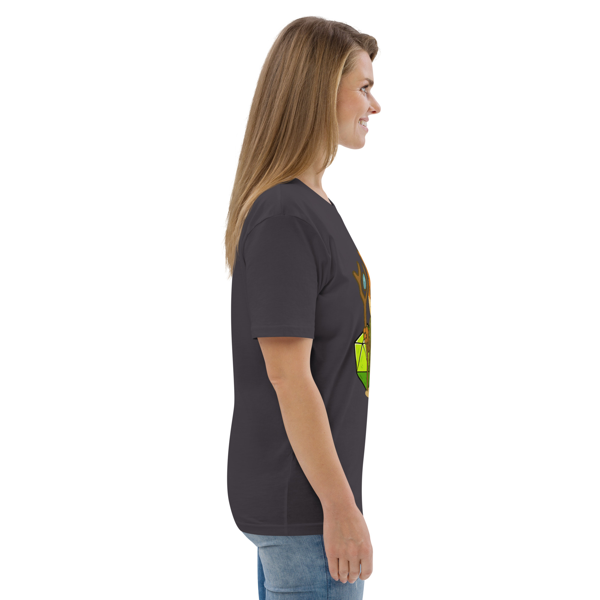 Dicefox Druid - DTF-Unisex-Bio-Baumwoll-T-Shirt – Bild 40