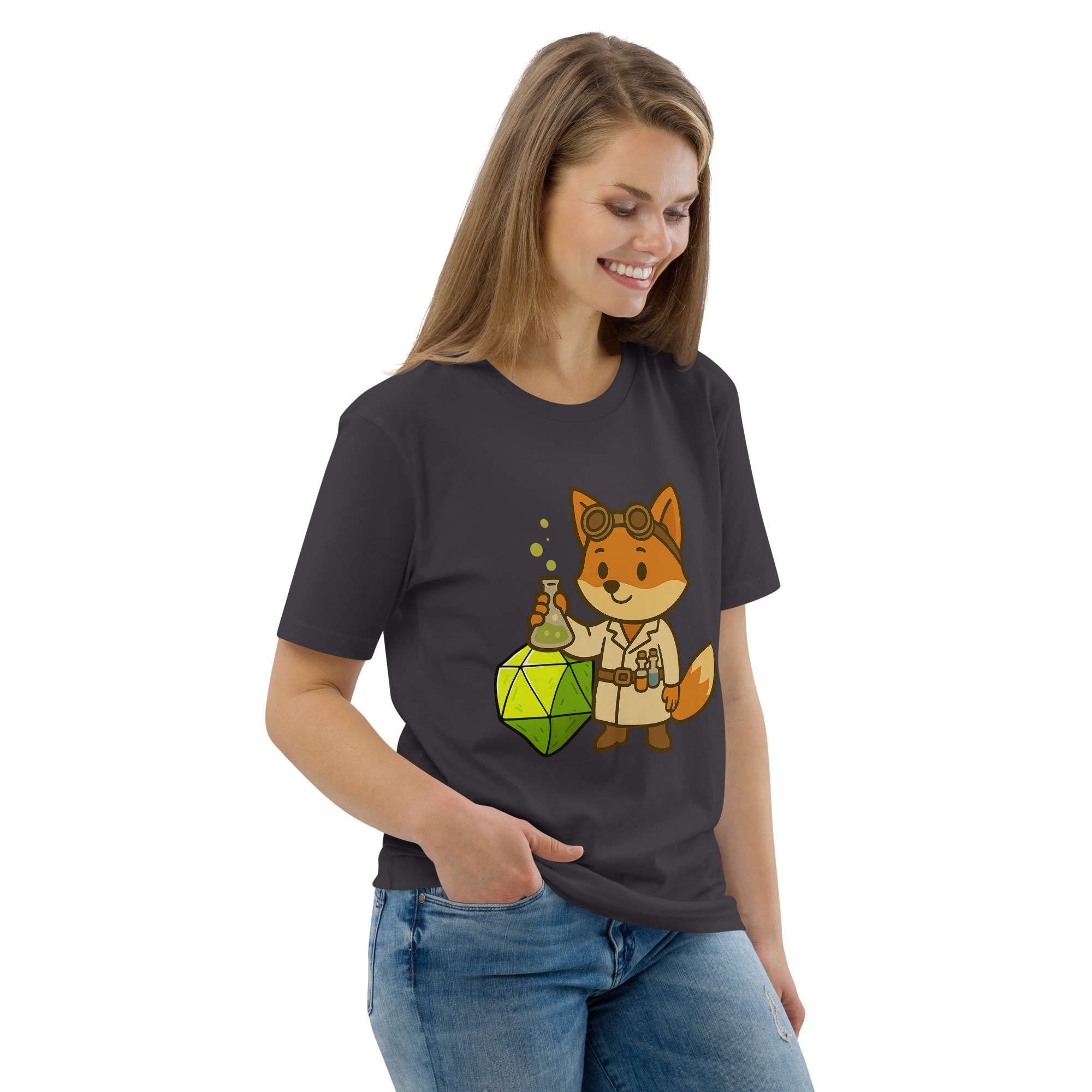 Dicefox Alchemist - DTF-Unisex-Bio-Baumwoll-T-Shirt – Bild 39