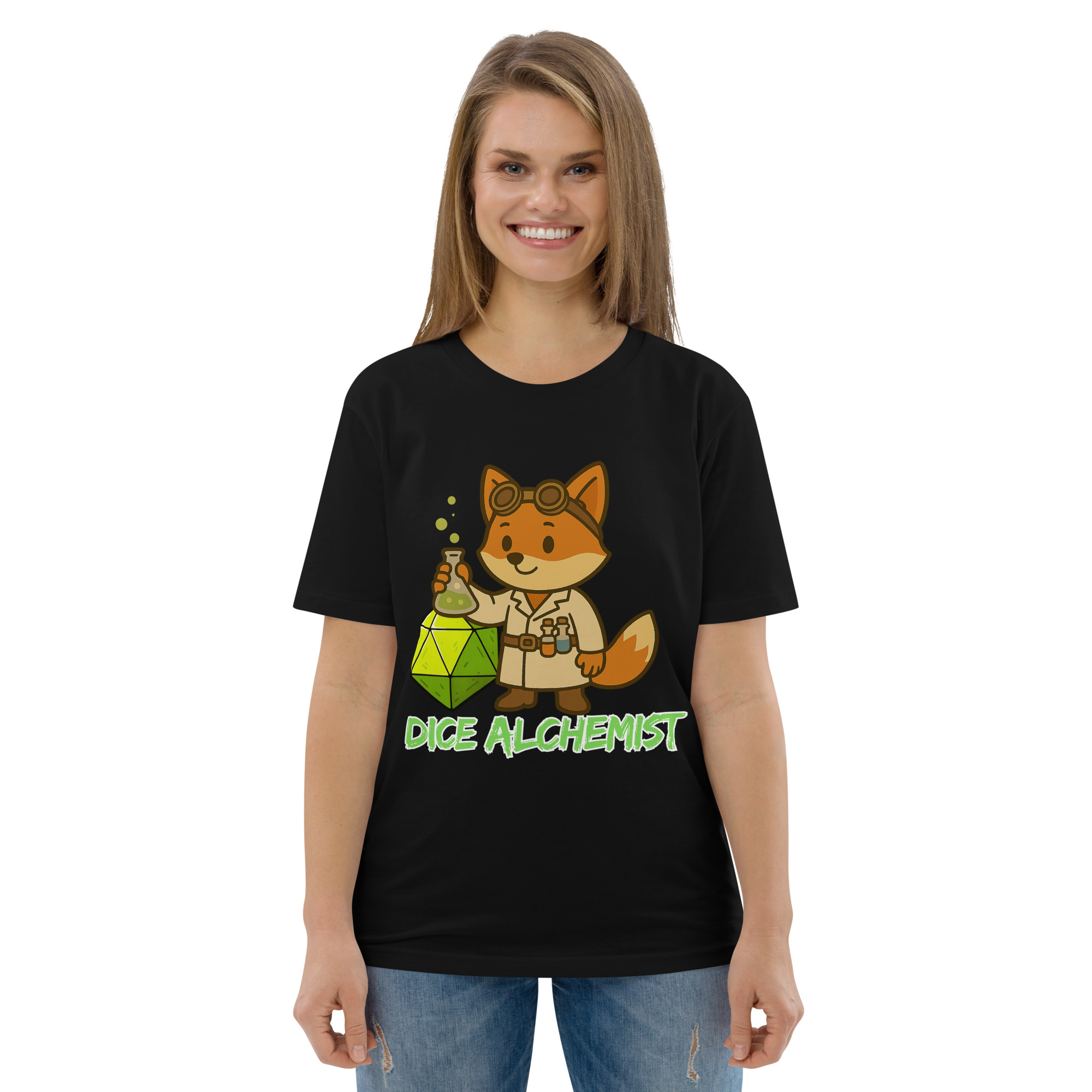 Dice Alchemist - DTF-Unisex-Bio-Baumwoll-T-Shirt