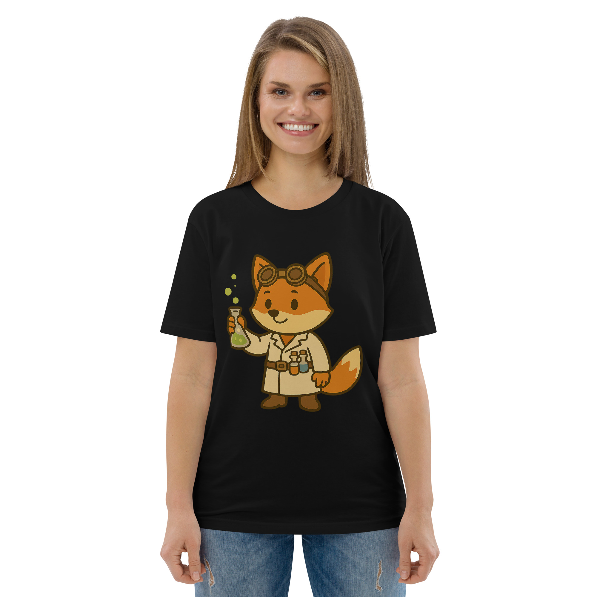 Fox Alchemist - DTF-Unisex-Bio-Baumwoll-T-Shirt