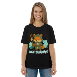 Dice Shaman - DTF-Unisex-Bio-Baumwoll-T-Shirt