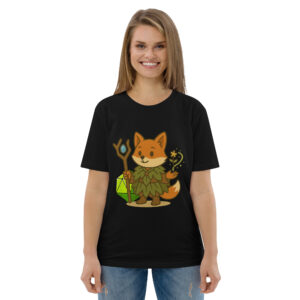 Dicefox Druid - DTF-Unisex-Bio-Baumwoll-T-Shirt