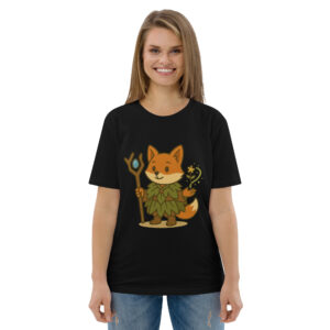 Fox Druid - DTF-Unisex-Bio-Baumwoll-T-Shirt