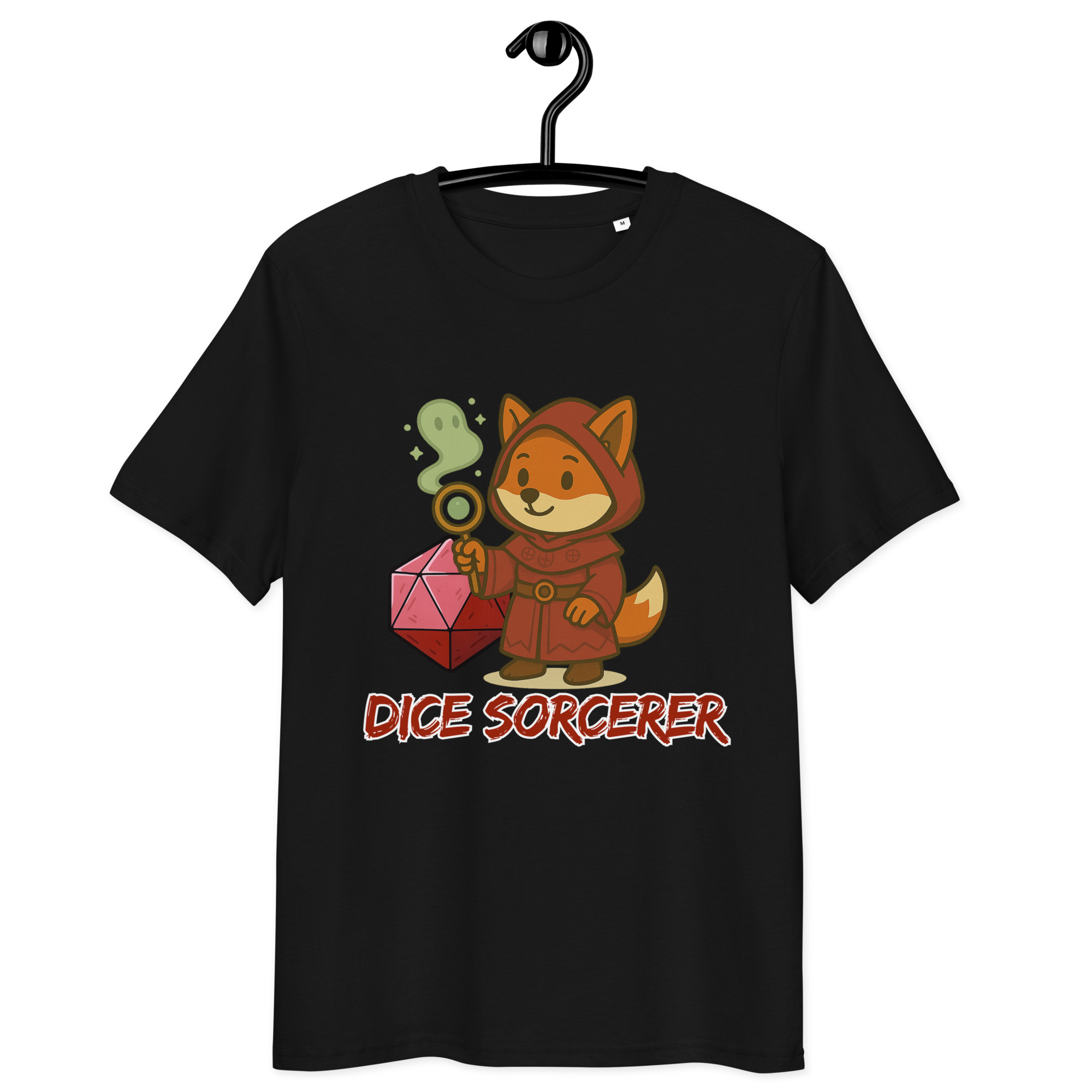 Dice Sorcerer - DTF-Unisex-Bio-Baumwoll-T-Shirt