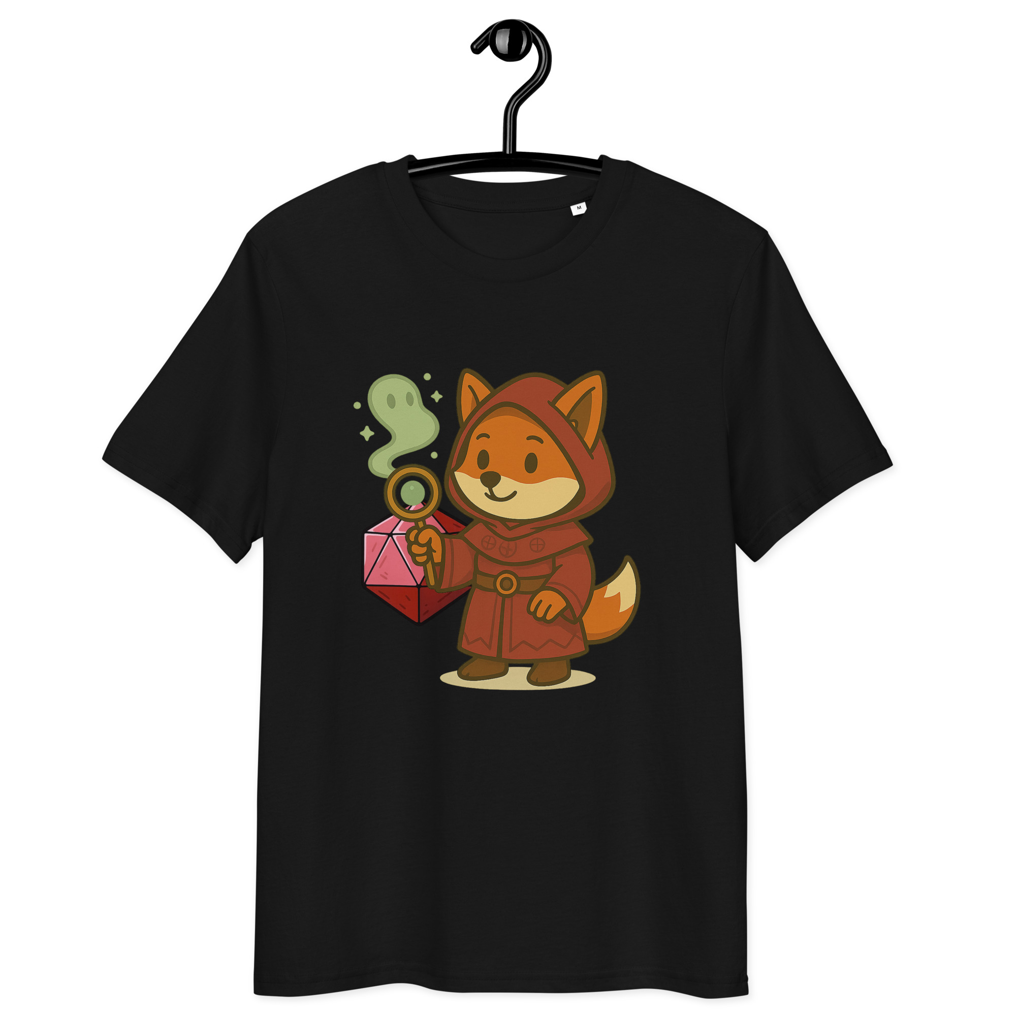 Dicefox Sorcerer - DTF-Unisex-Bio-Baumwoll-T-Shirt