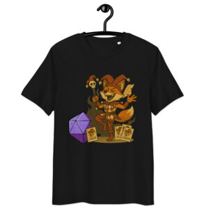 Dicefox Jester - DTF-Unisex-Bio-Baumwoll-T-Shirt