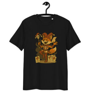 Fox Jester - DTF-Unisex-Bio-Baumwoll-T-Shirt