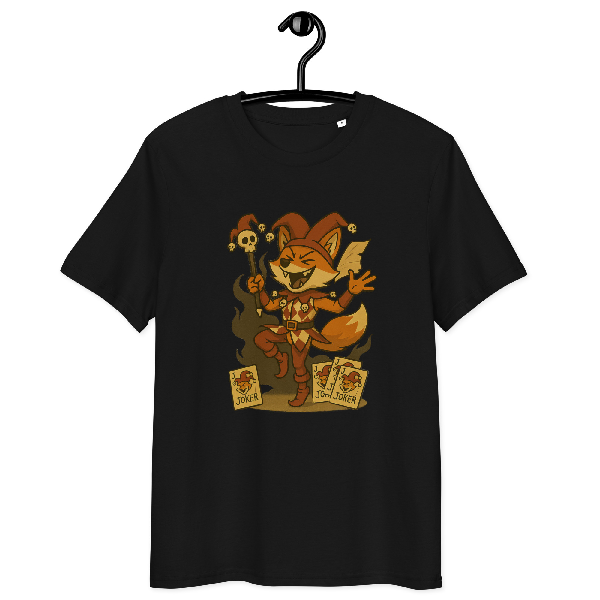 Fox Jester - DTF-Unisex-Bio-Baumwoll-T-Shirt