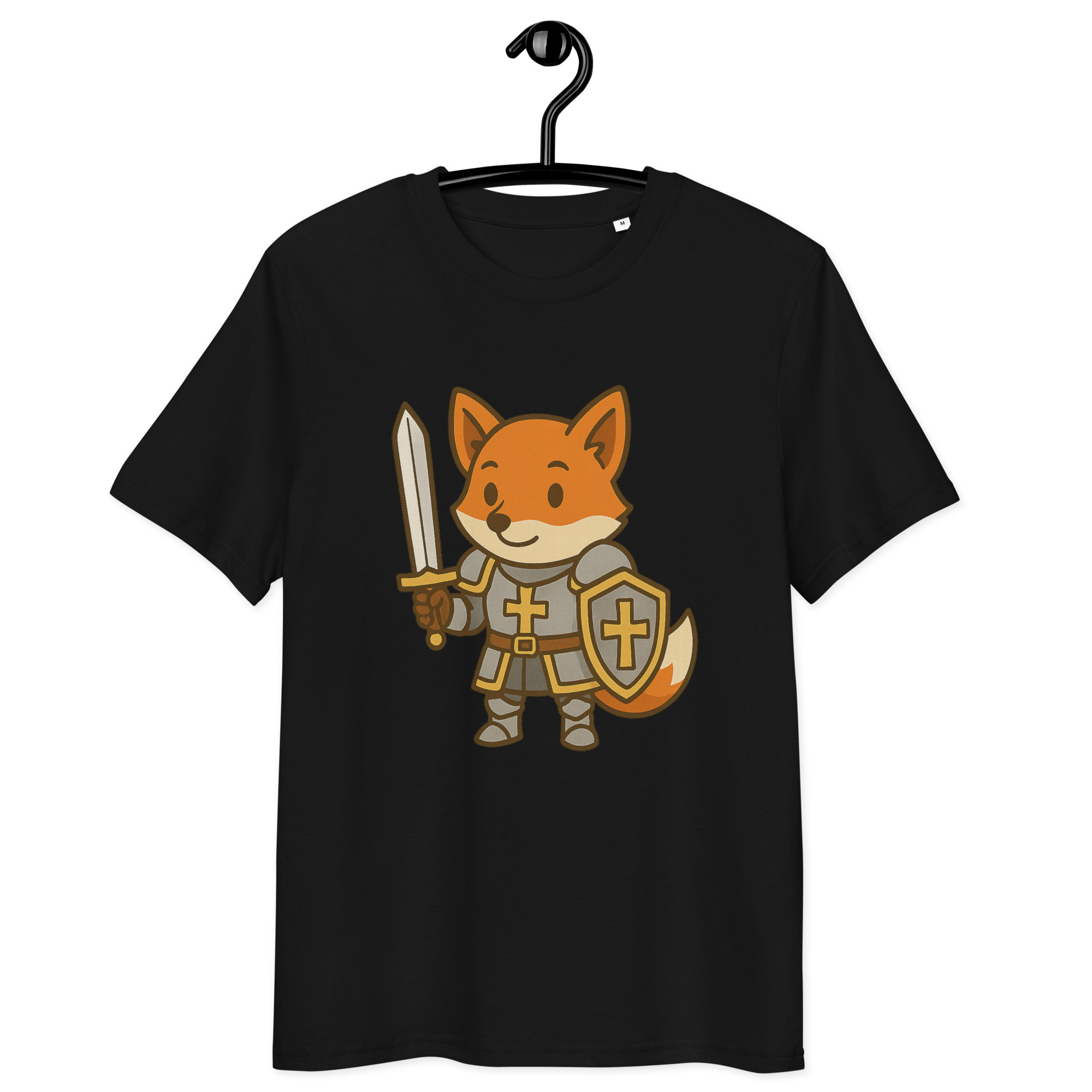 Fox Paladin - DTF-Unisex-Bio-Baumwoll-T-Shirt