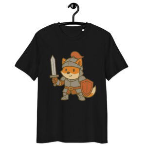 Fox Knight - DTF-Unisex-Bio-Baumwoll-T-Shirt
