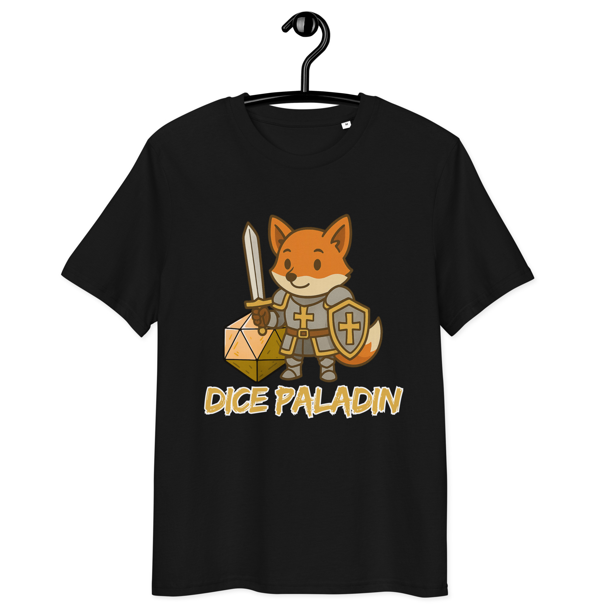 Dice Paladin - DTF-Unisex-Bio-Baumwoll-T-Shirt