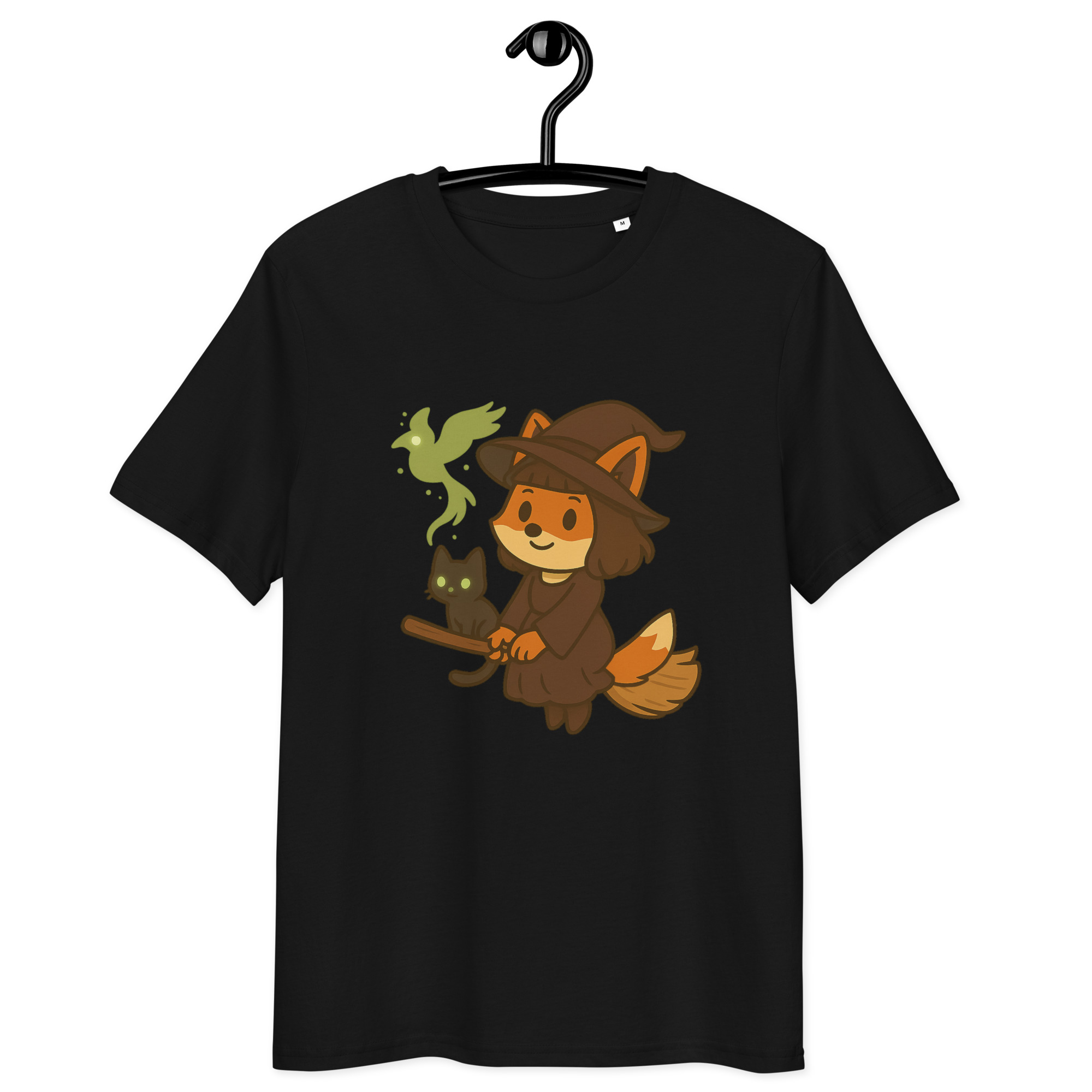 Fox Witch - DTF-Unisex-Bio-Baumwoll-T-Shirt
