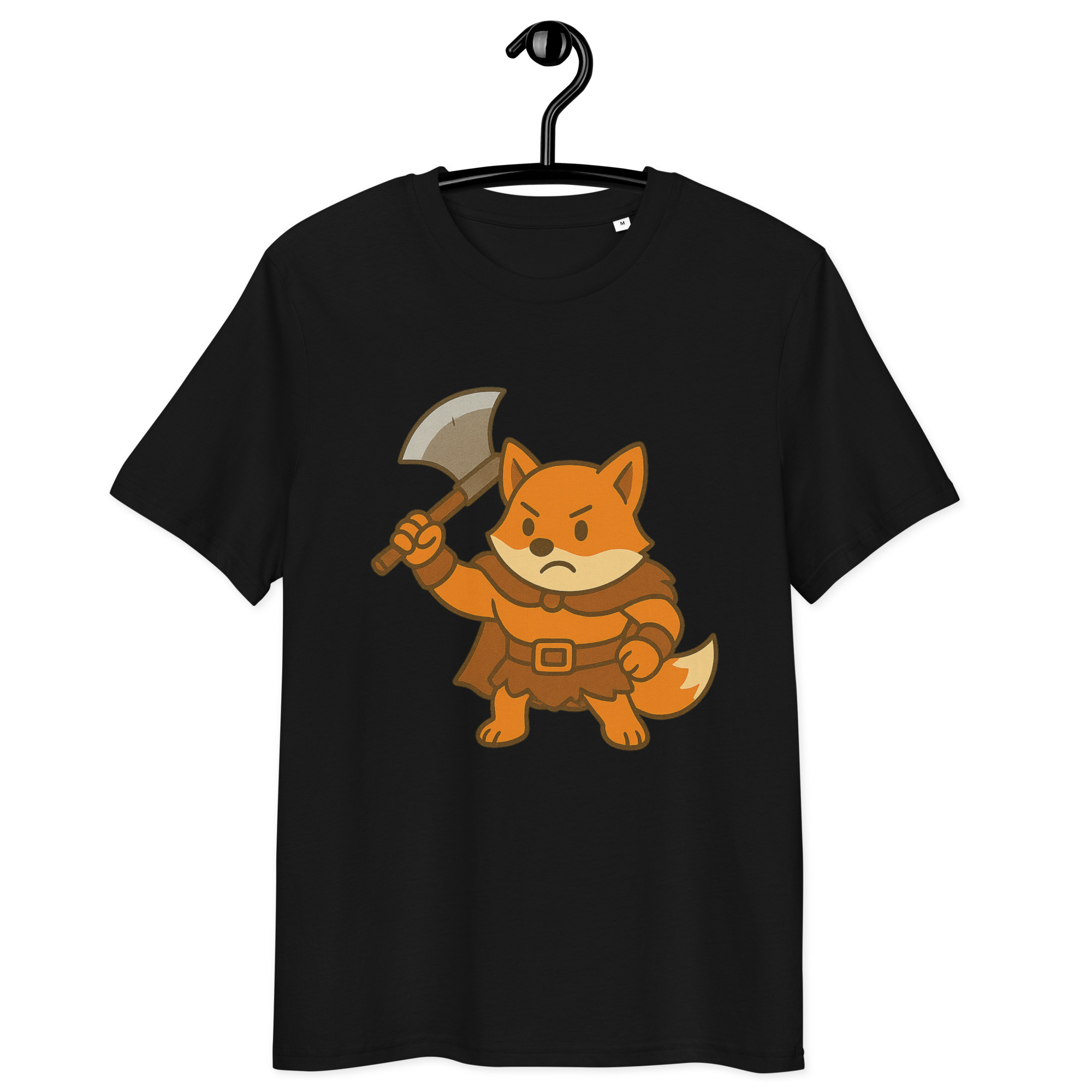 Fox Barbarian - DTF-Unisex-Bio-Baumwoll-T-Shirt
