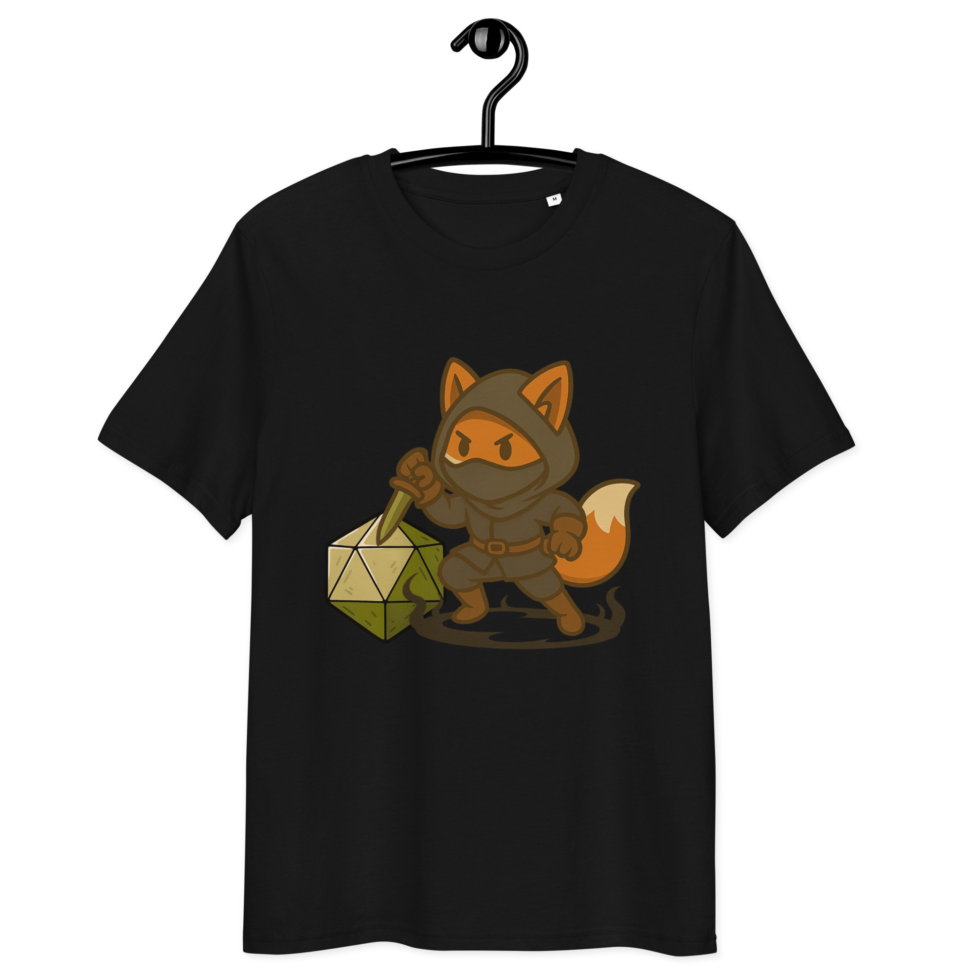 Dicefox Assassin - DTF-Unisex-Bio-Baumwoll-T-Shirt