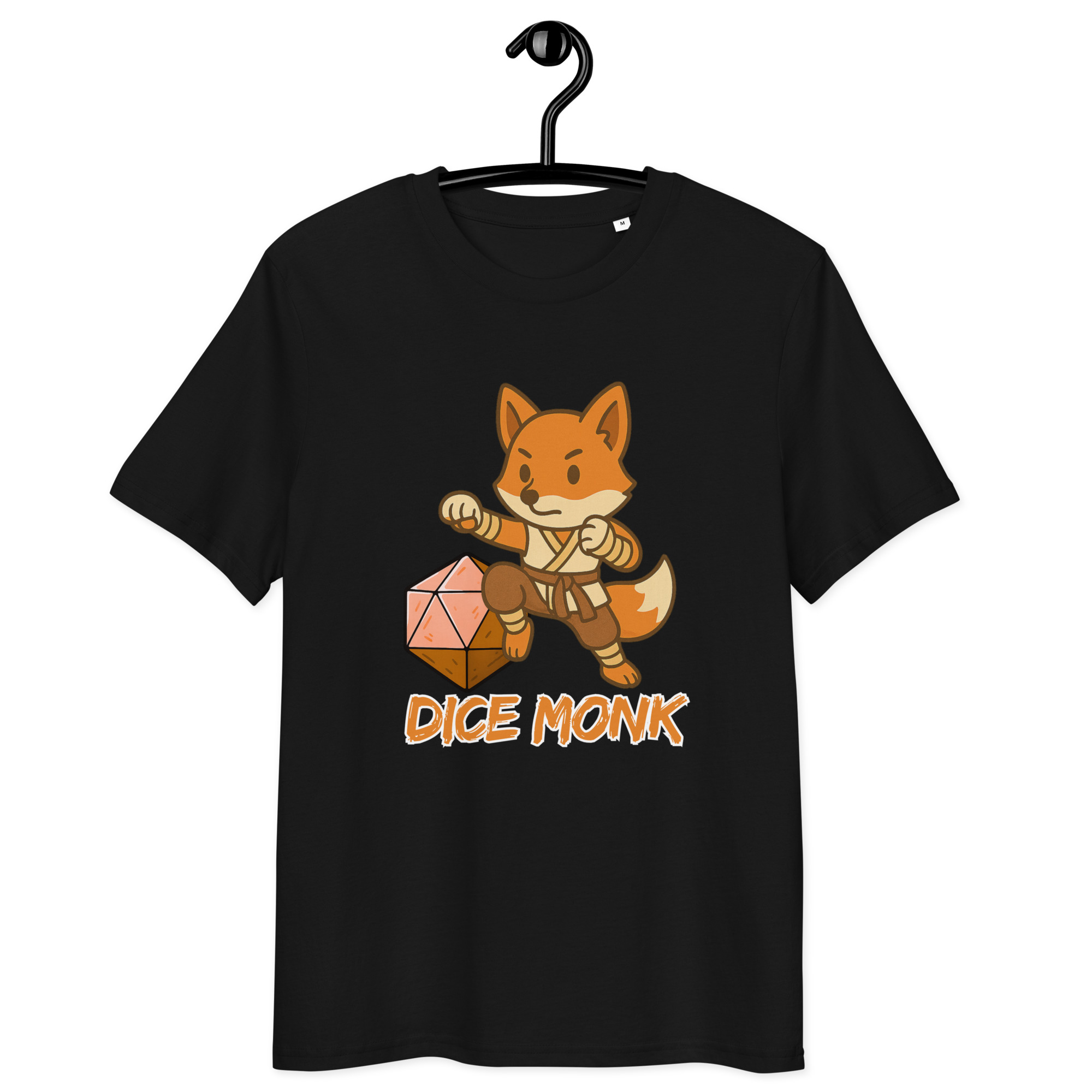Dice Monk - DTF-Unisex-Bio-Baumwoll-T-Shirt