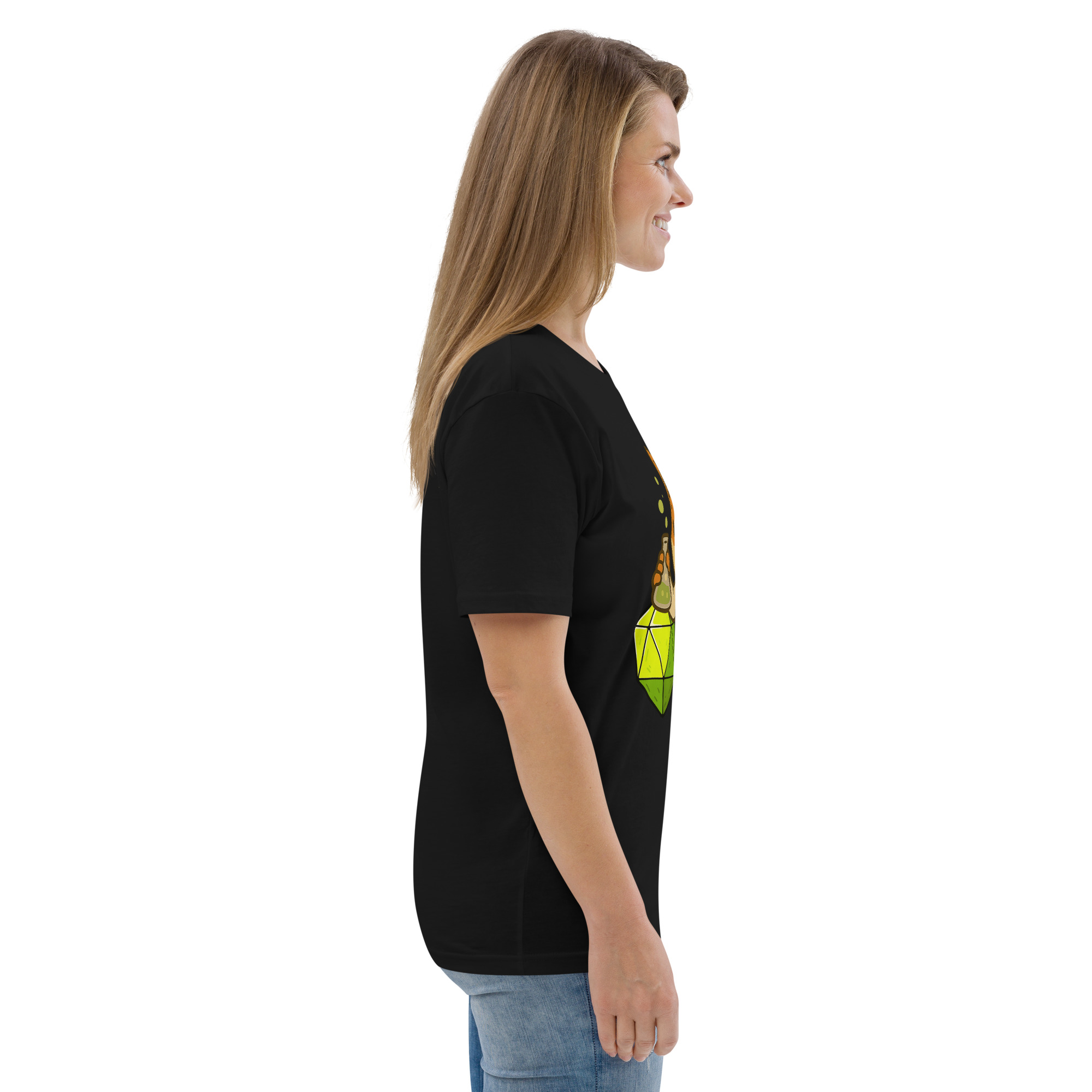 Dicefox Alchemist - DTF-Unisex-Bio-Baumwoll-T-Shirt – Bild 8