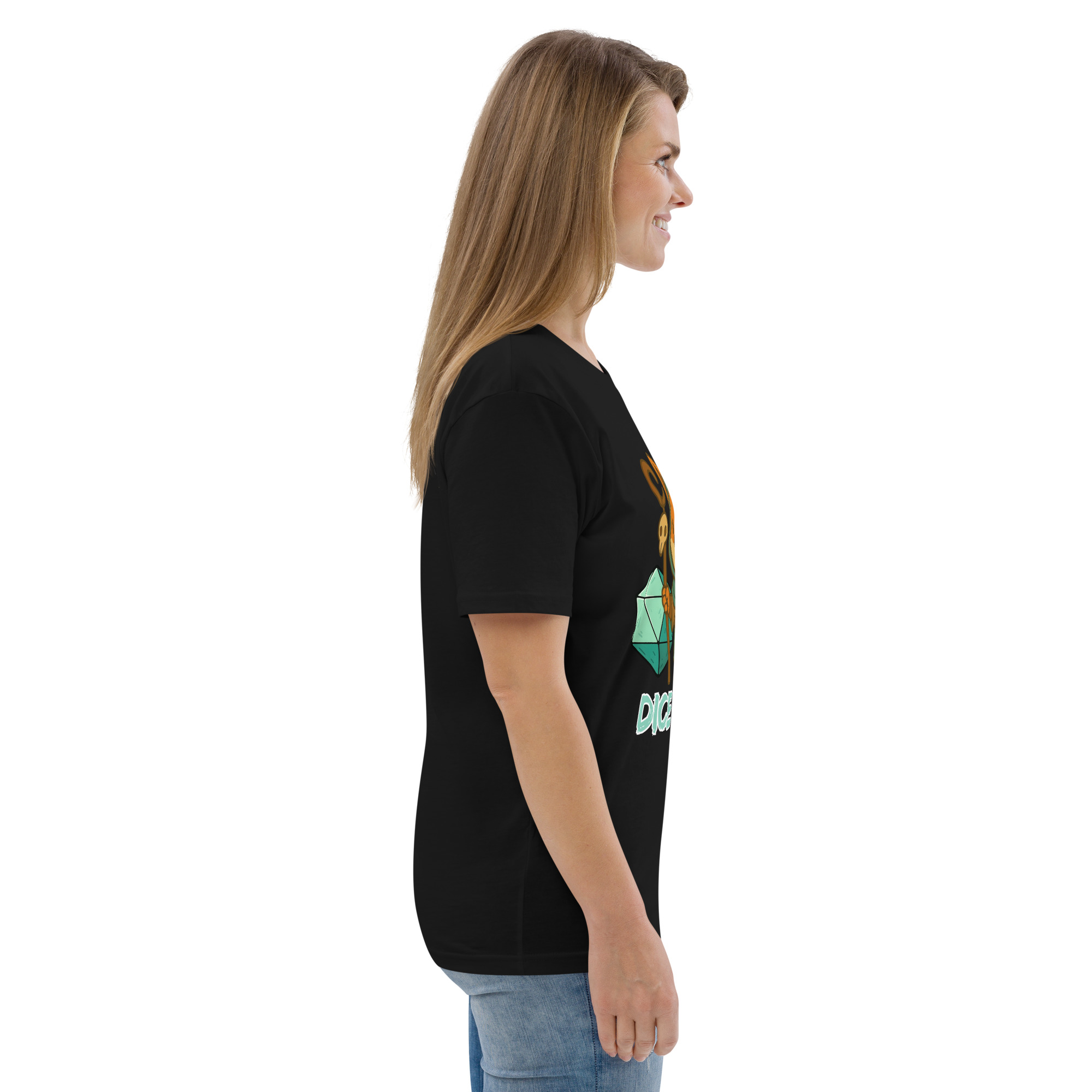 Dice Shaman - DTF-Unisex-Bio-Baumwoll-T-Shirt – Bild 8