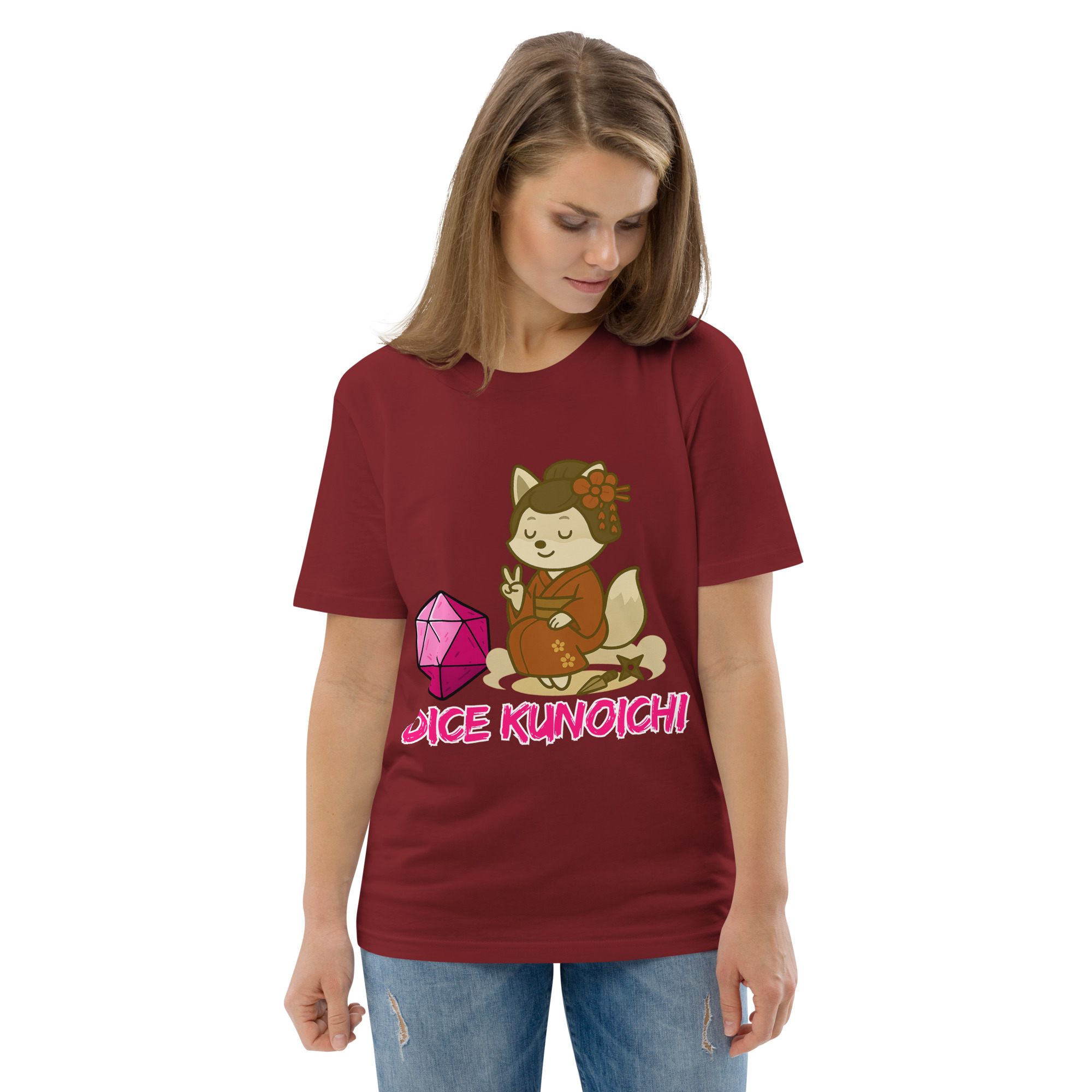 Dice Kunoishi - DTF-Unisex-Bio-Baumwoll-T-Shirt – Bild 26