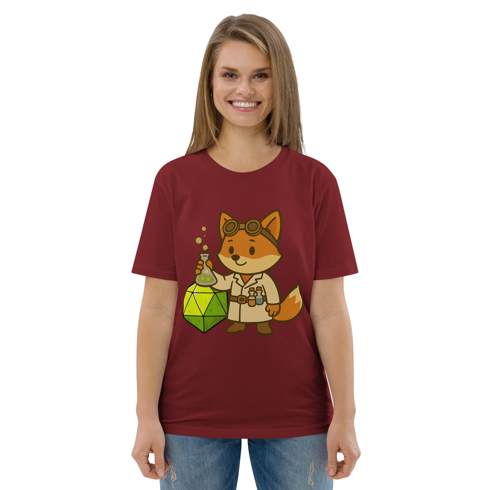 Dicefox Alchemist - DTF-Unisex-Bio-Baumwoll-T-Shirt – Bild 26