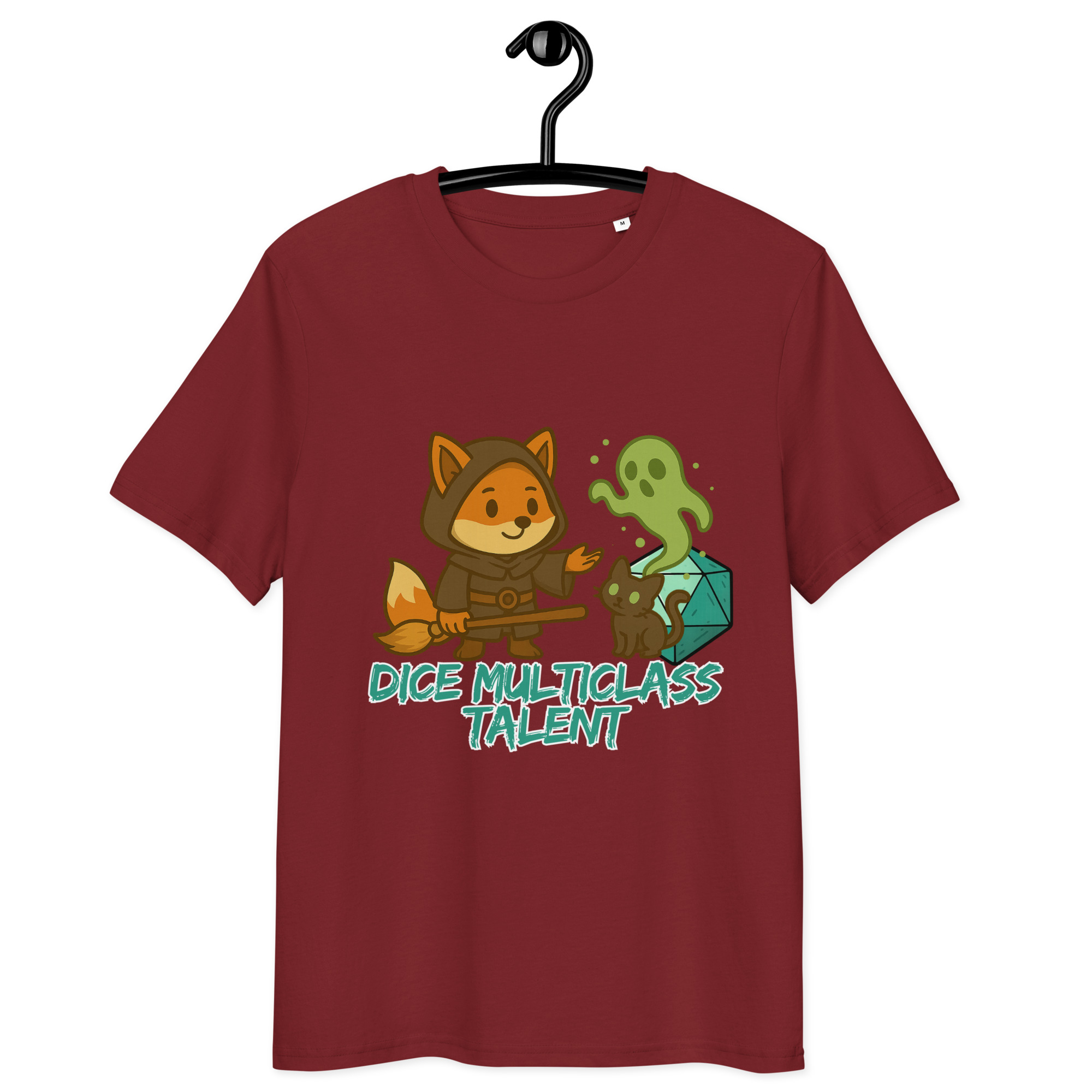 Dice Multiclass Talent - DTF-Unisex-Bio-Baumwoll-T-Shirt – Bild 7